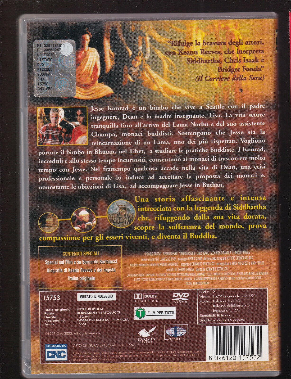 EBOND Piccolo Buddha DVD DB680248