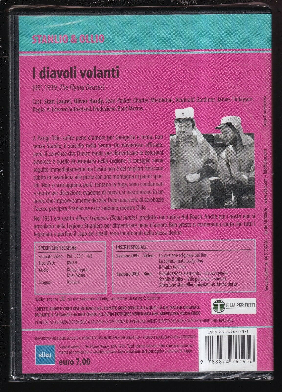 EBOND I Diavoli Volanti - Stanlio e Ollio DVD DB680353