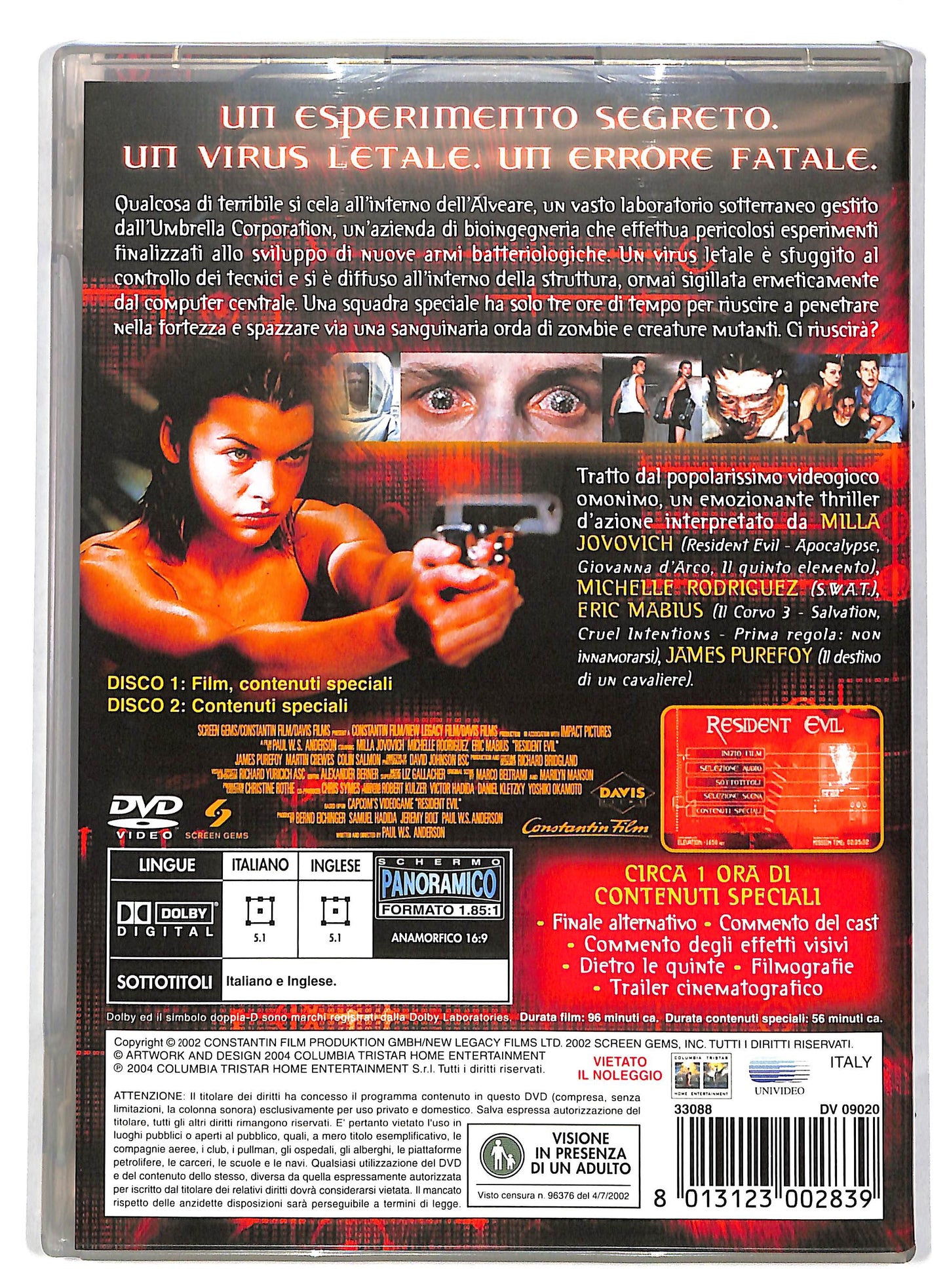 EBOND Resident evil DVD DB680434