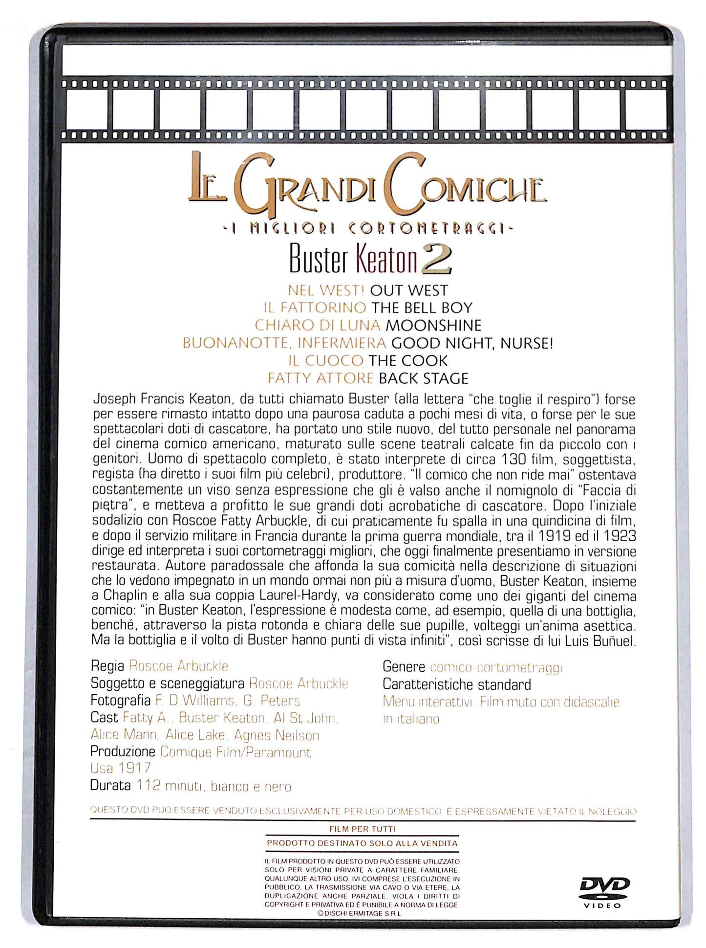 EBOND buster keaton 2 - EDITORIALE DVD DB680628