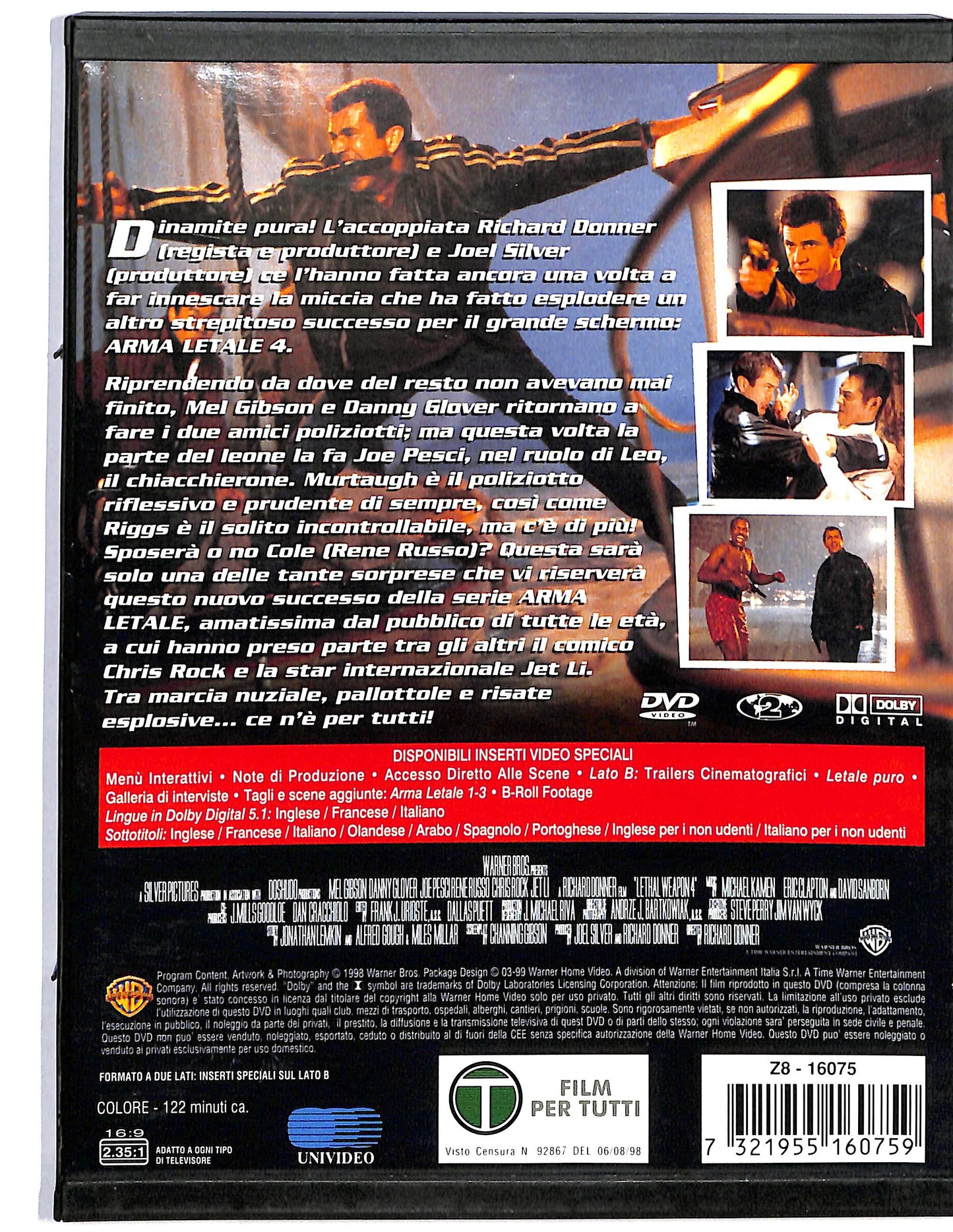 EBOND Arma letale 4 SNAPPER DVD DB680809