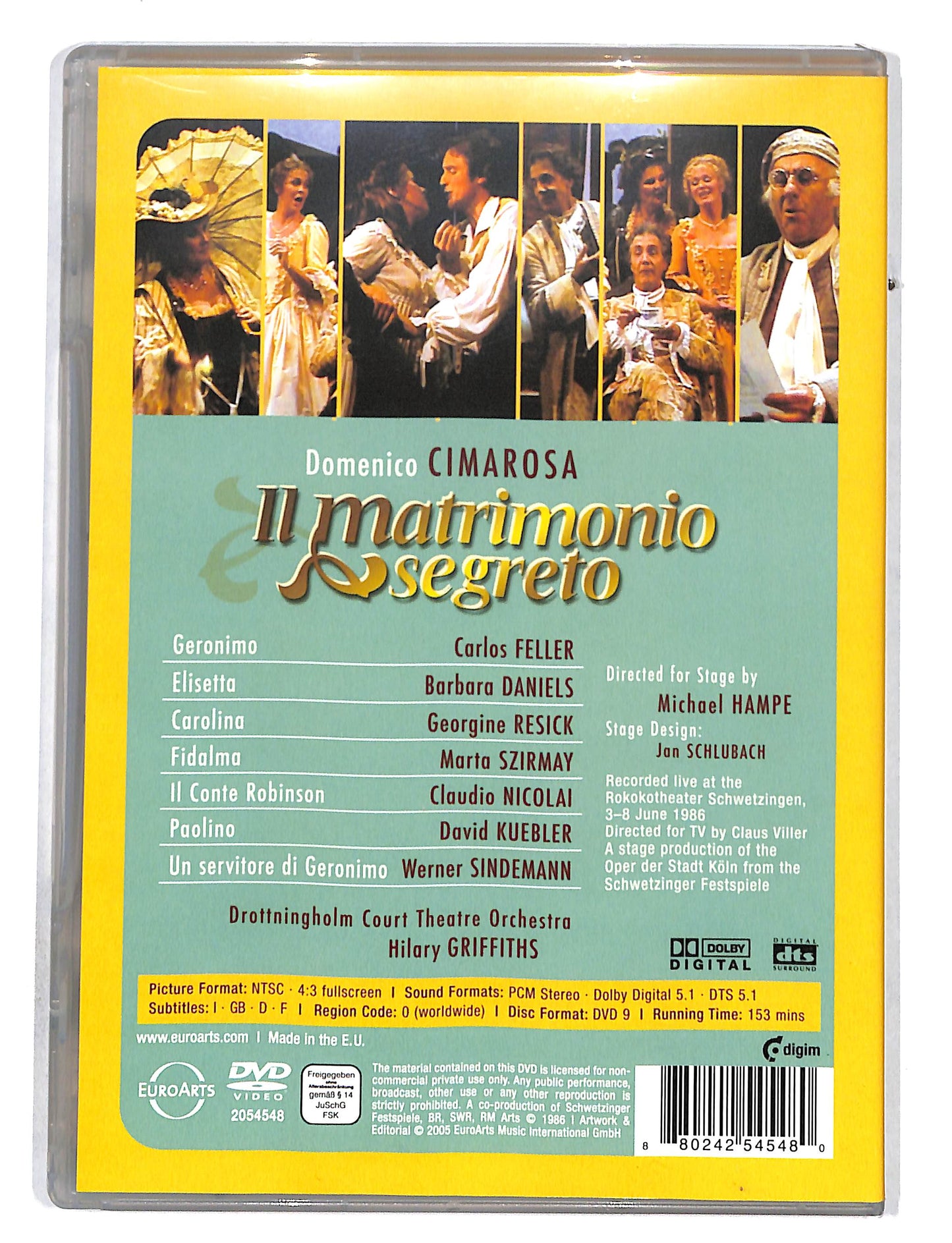 EBOND Cimarosa - Il Matrimonio segreto DVD DB680828