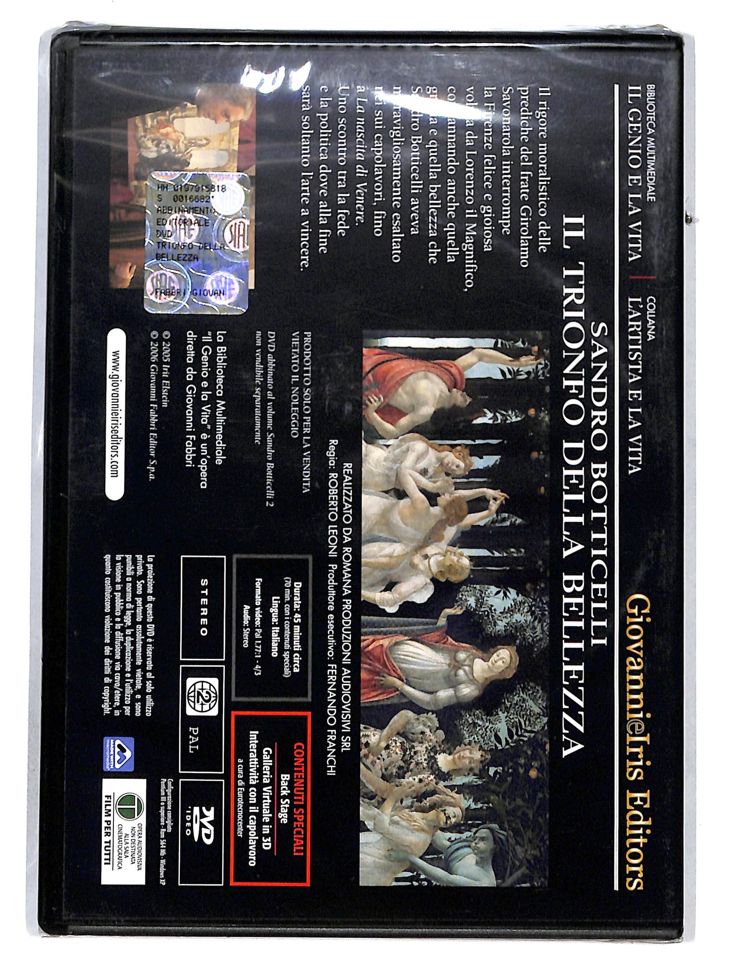 EBOND Sandro Botticelli - Il Trionfo della Bellezza 2 parte DVD DB680829