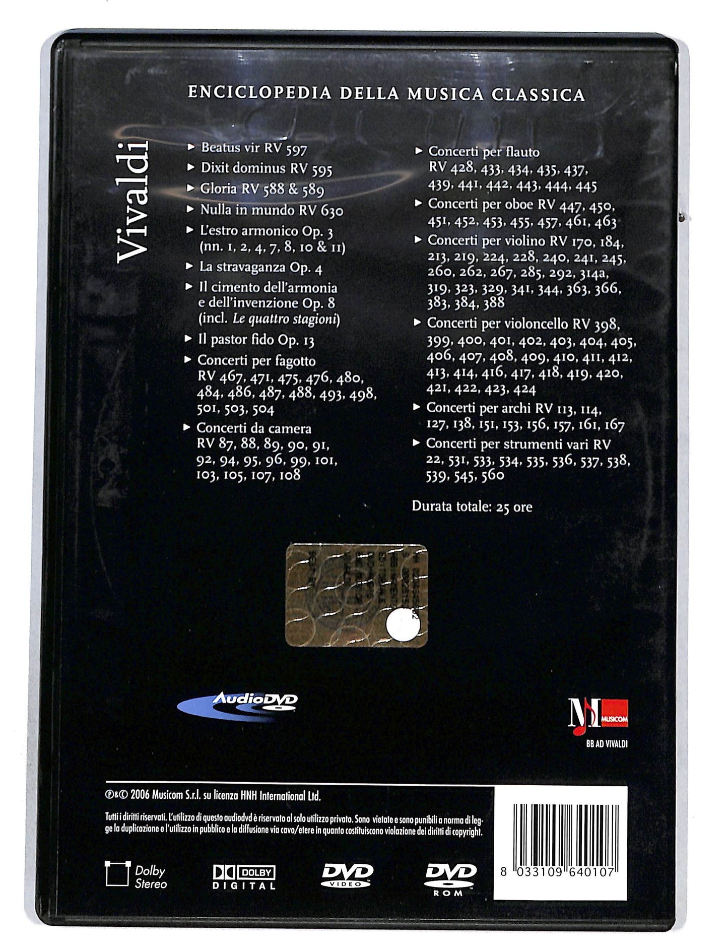 EBOND Enciclopedia della musica classica Vol 4 - Vivaldi DVD DB680857