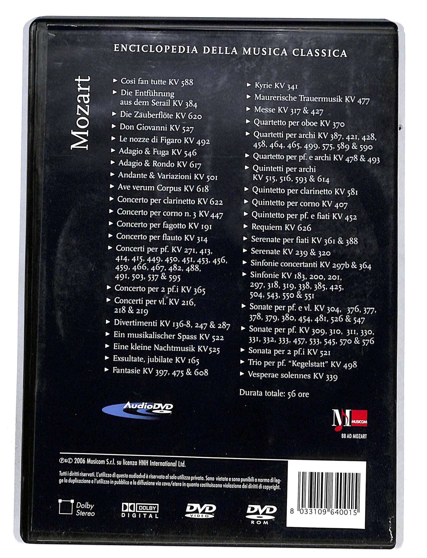 EBOND Enciclopedia della musica classica Vol.1- Mozart DVD DB680858