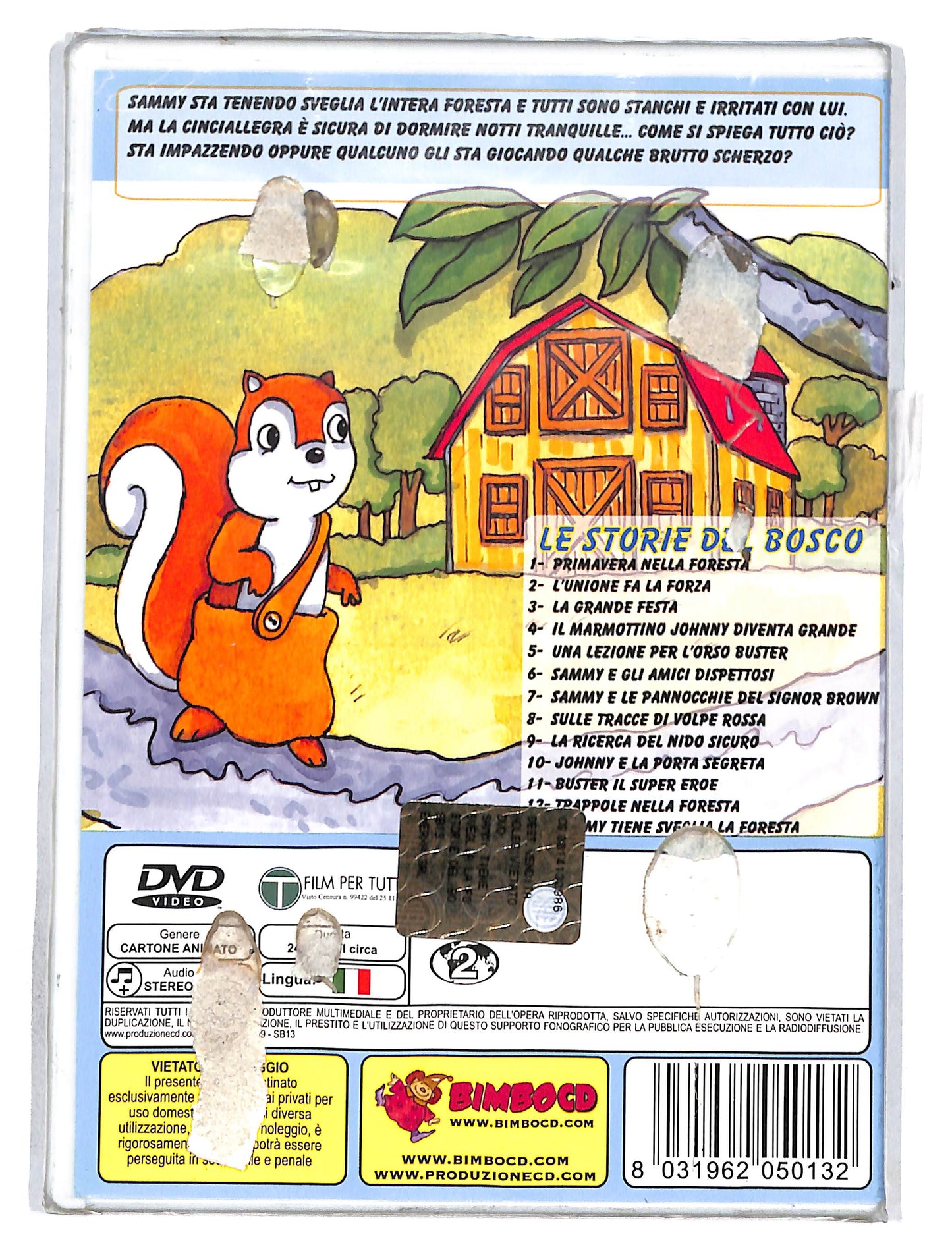 EBOND Sammy sveglia la foresta DVD DB680917