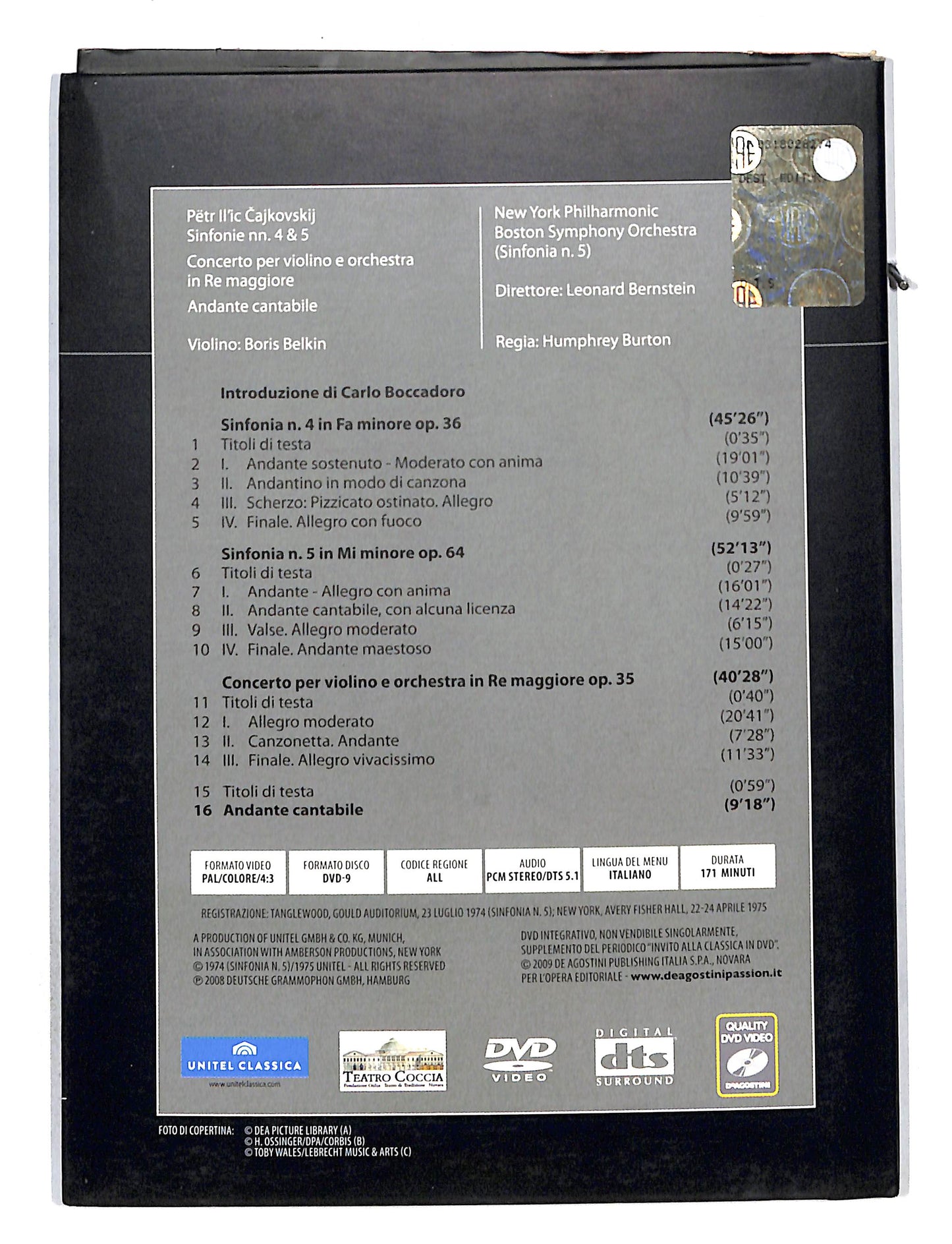 EBOND Invito alla classica in dvd vol.57 Cajkovskij EDITORIALE DVD DB680952