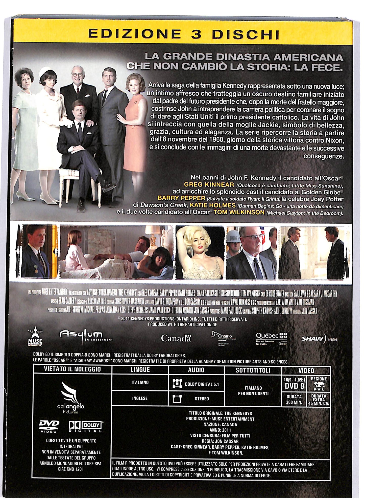 EBOND The Kennedys EDITORIALE (3 dischi ) DVD DB681258