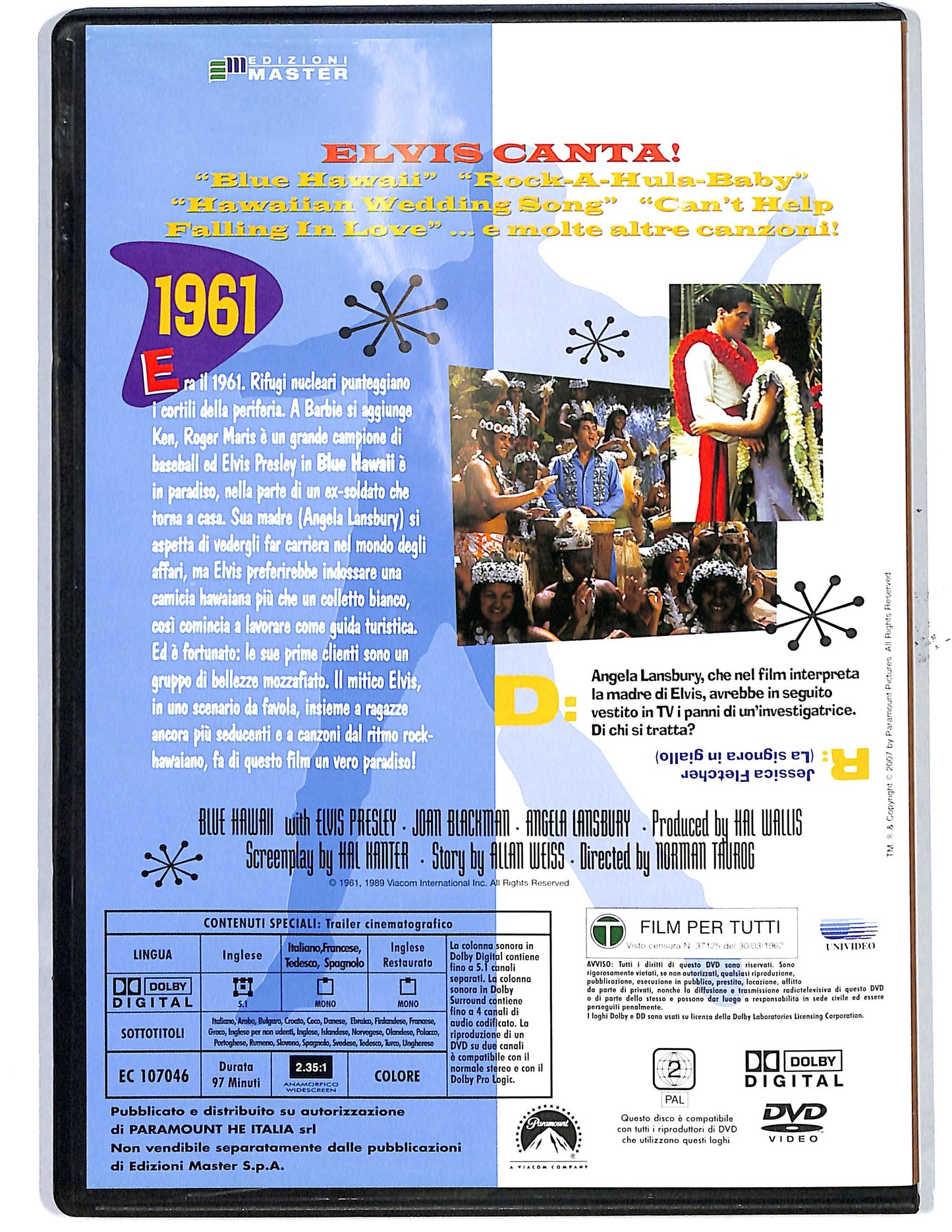 EBOND Blue Hawaii DVD DB681636