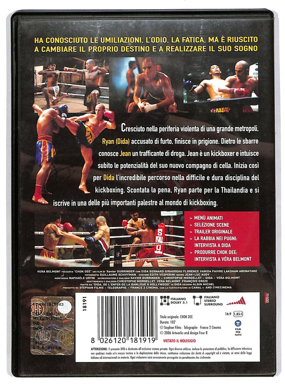 EBOND Chok Dee - The Kickboxer Di Xavier Durringer DVD DB681651