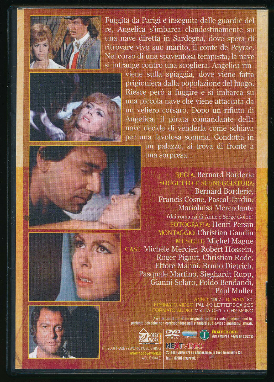 EBOND L'indomabile Angelica Editoriale DVD DB681704