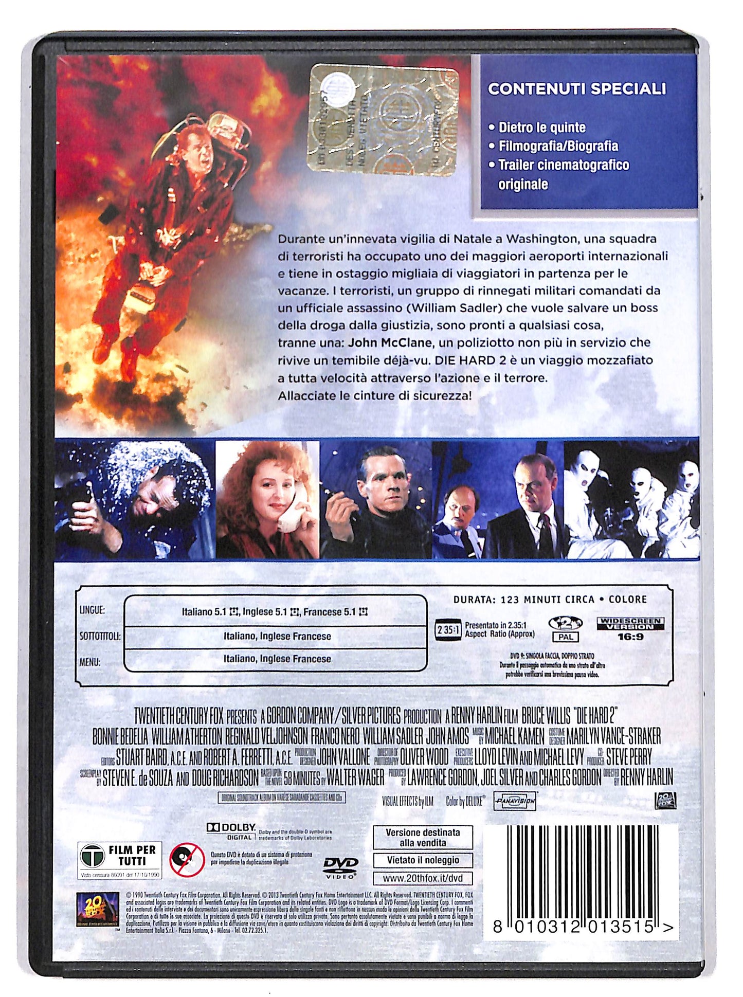 EBOND DIE HARD 2 - 58 MINUTI PER MORIRE DVD DB681823