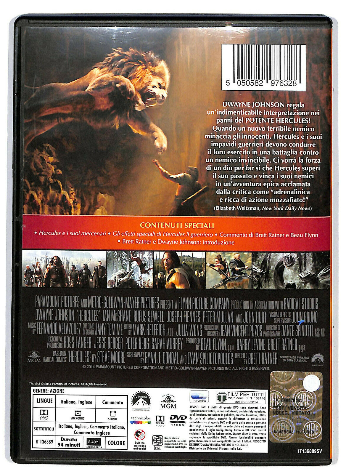 EBOND Hercules Il Guerriero DVD DB681831