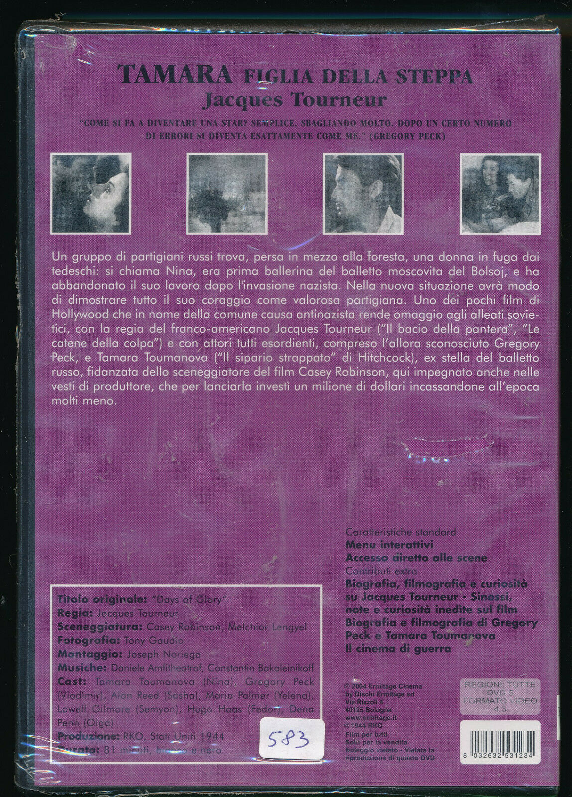 EBOND Tamara - Figlia Della Steppa DVD DB681909