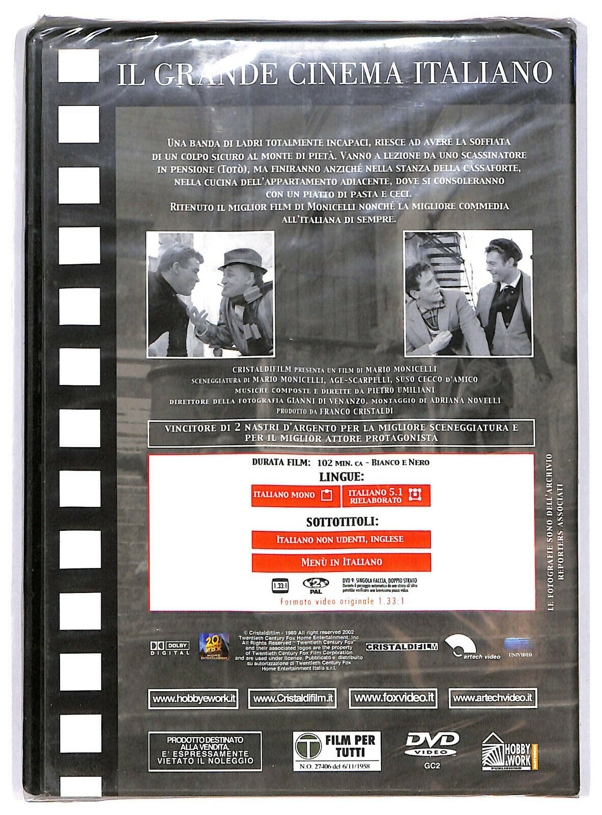 EBOND I Soliti Ignoti Editoriale DVD DB681922