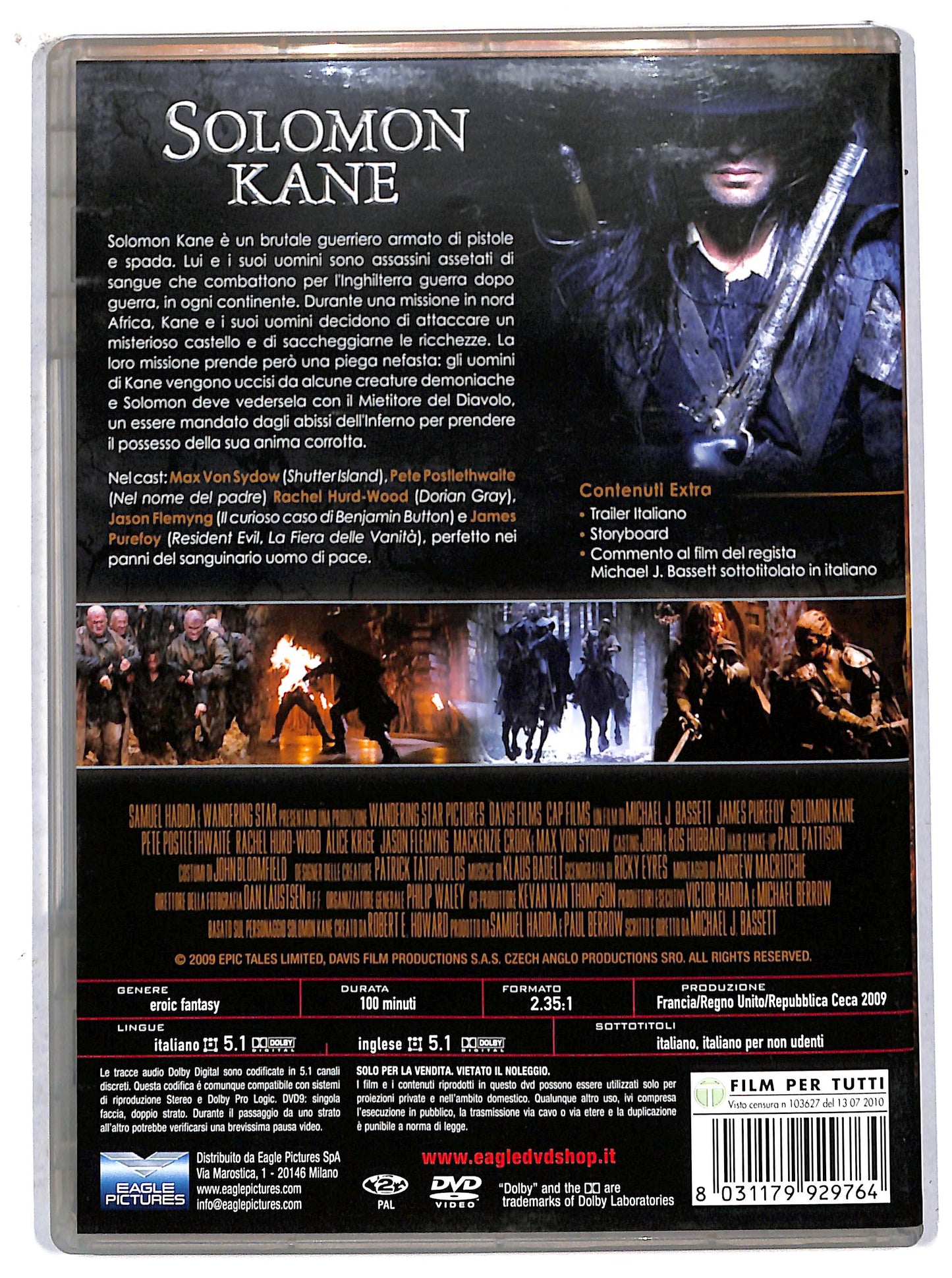 EBOND solomon kane DVD DB682101
