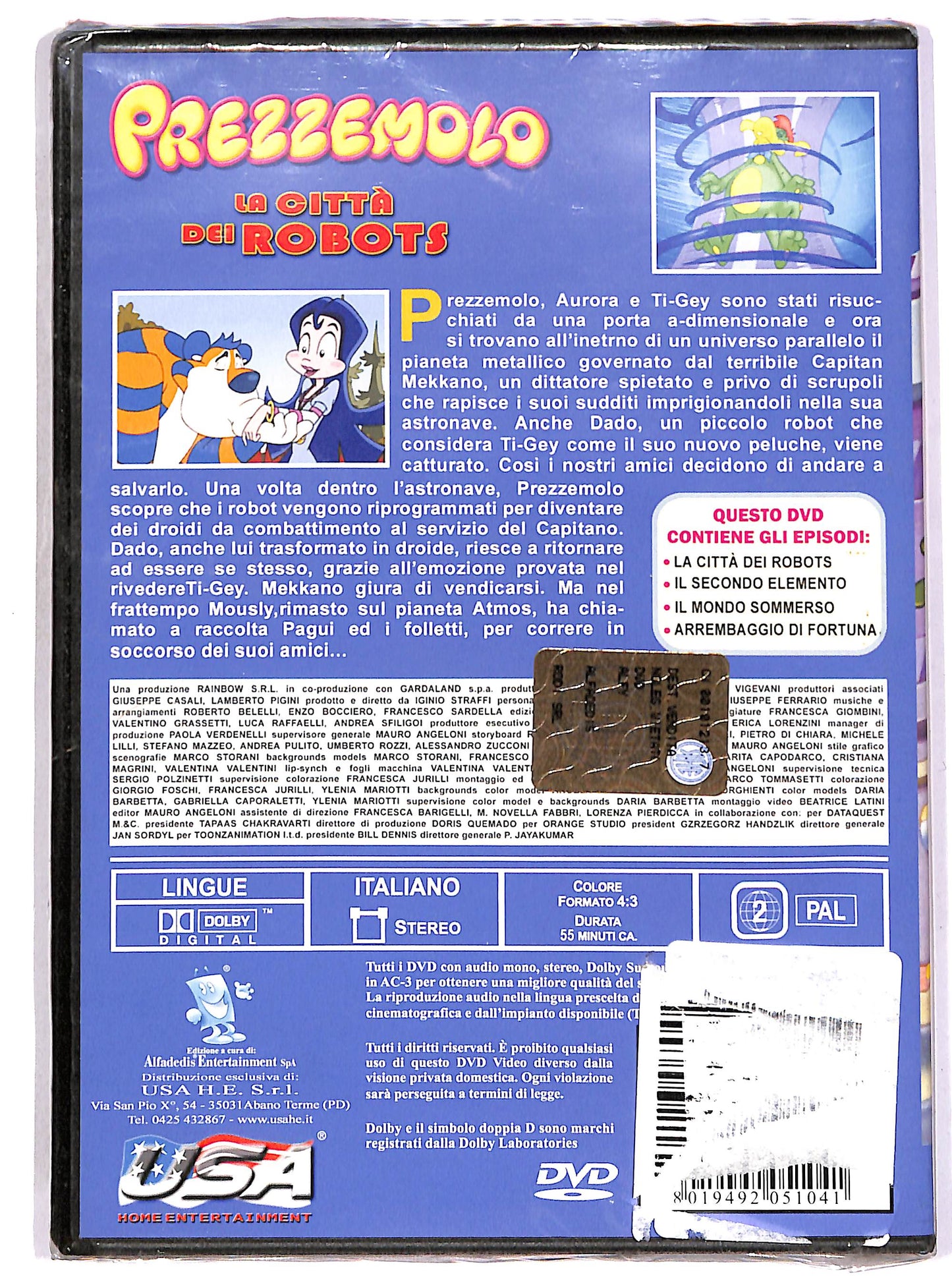 EBOND Prezzemolo - La citta dei Robots DVD DB682103