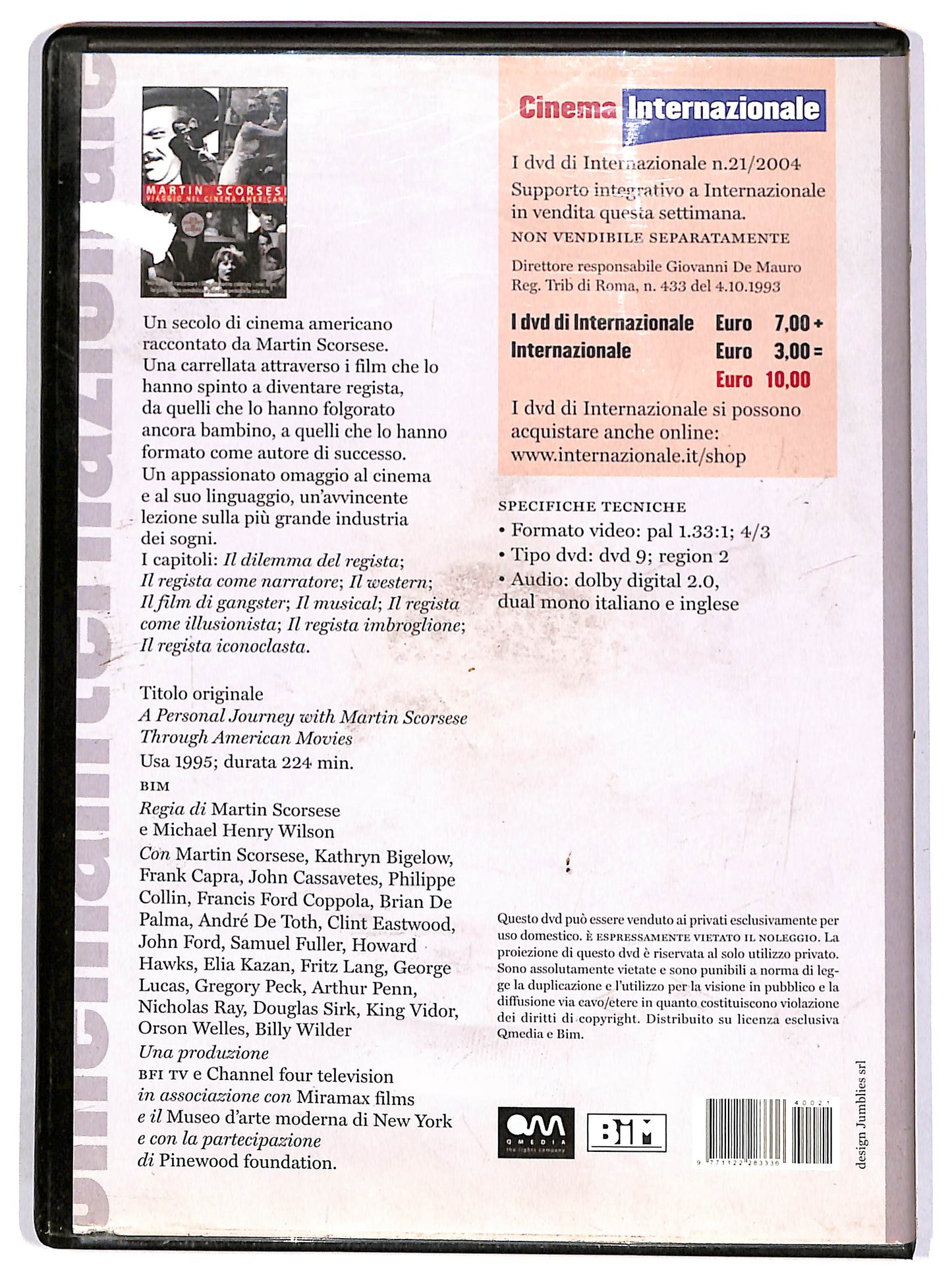 EBOND Viaggio nel cinema americano EDITORIALE DVD DB682218