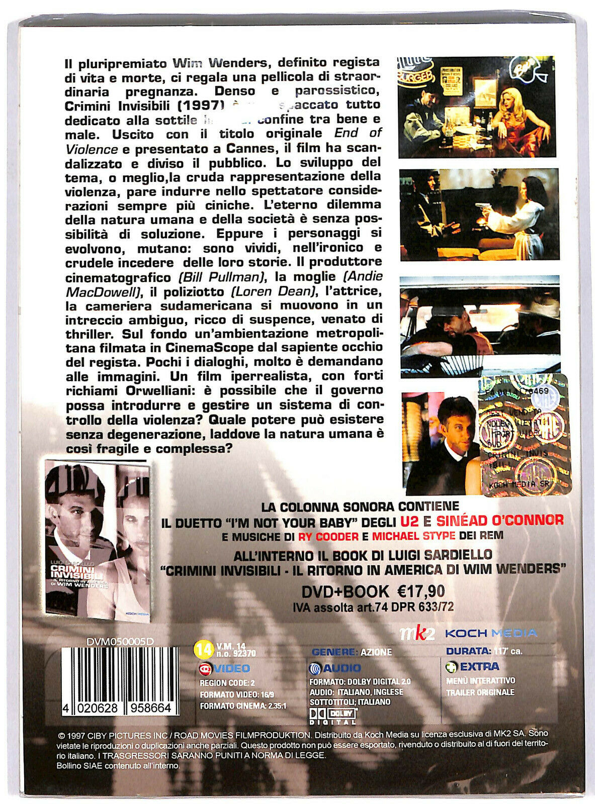 EBOND Crimini Invisibili +DVD DB682250