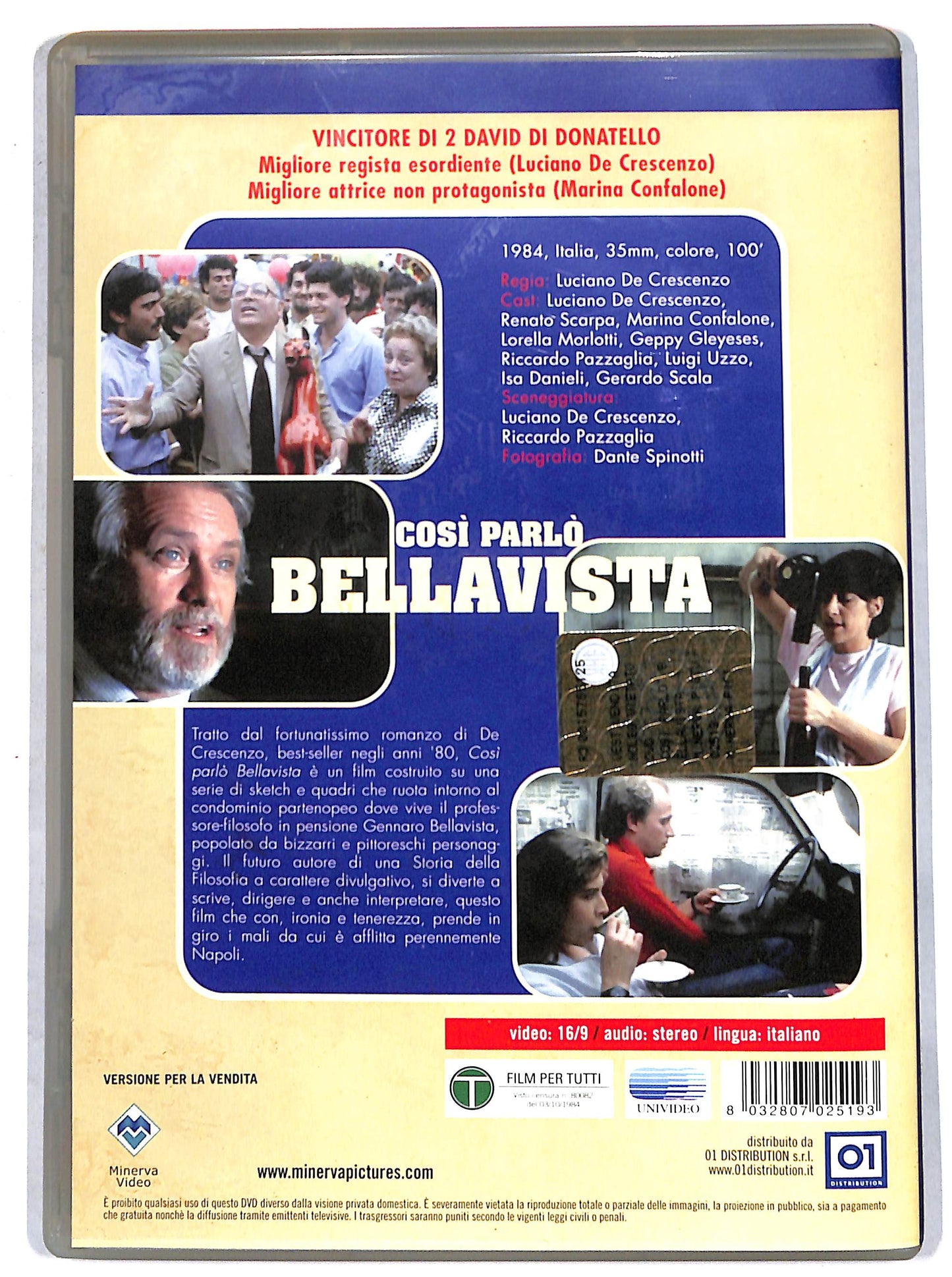 EBOND cosi parlo bellavista DVD DB682301