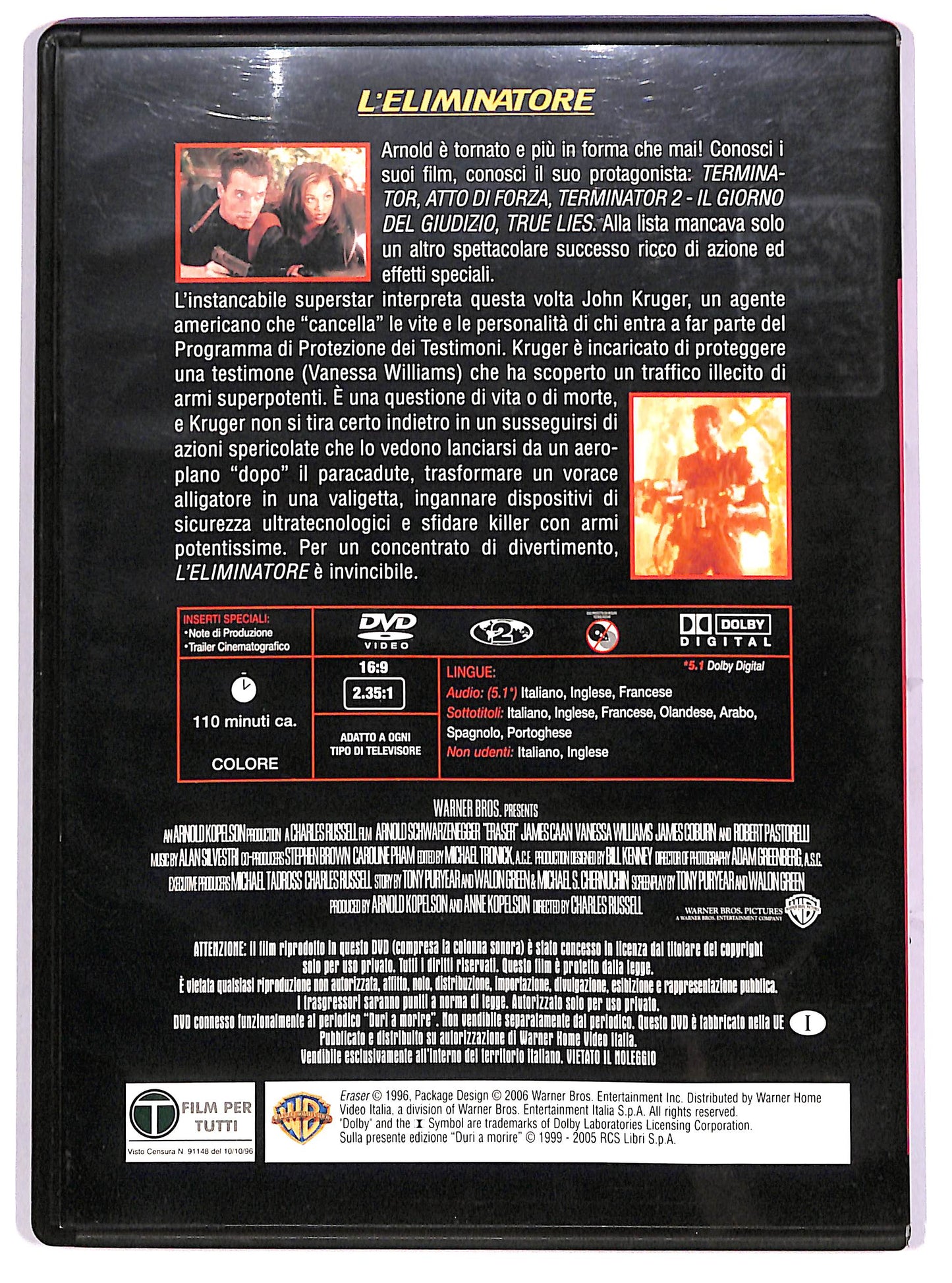 EBOND L'eliminatore EDITORIALE DVD DB682442