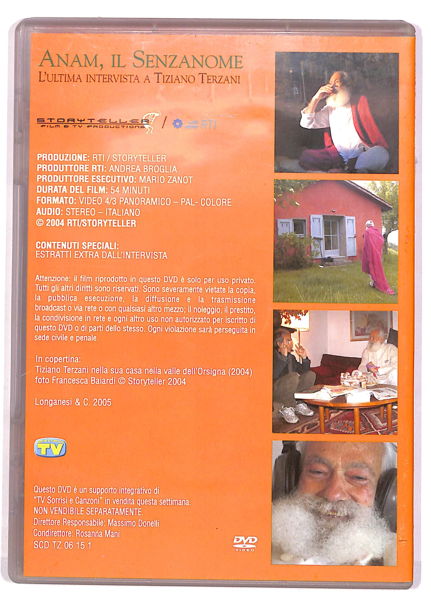 EBOND Anam Il Senzanome EDITORIALE DVD DB682618