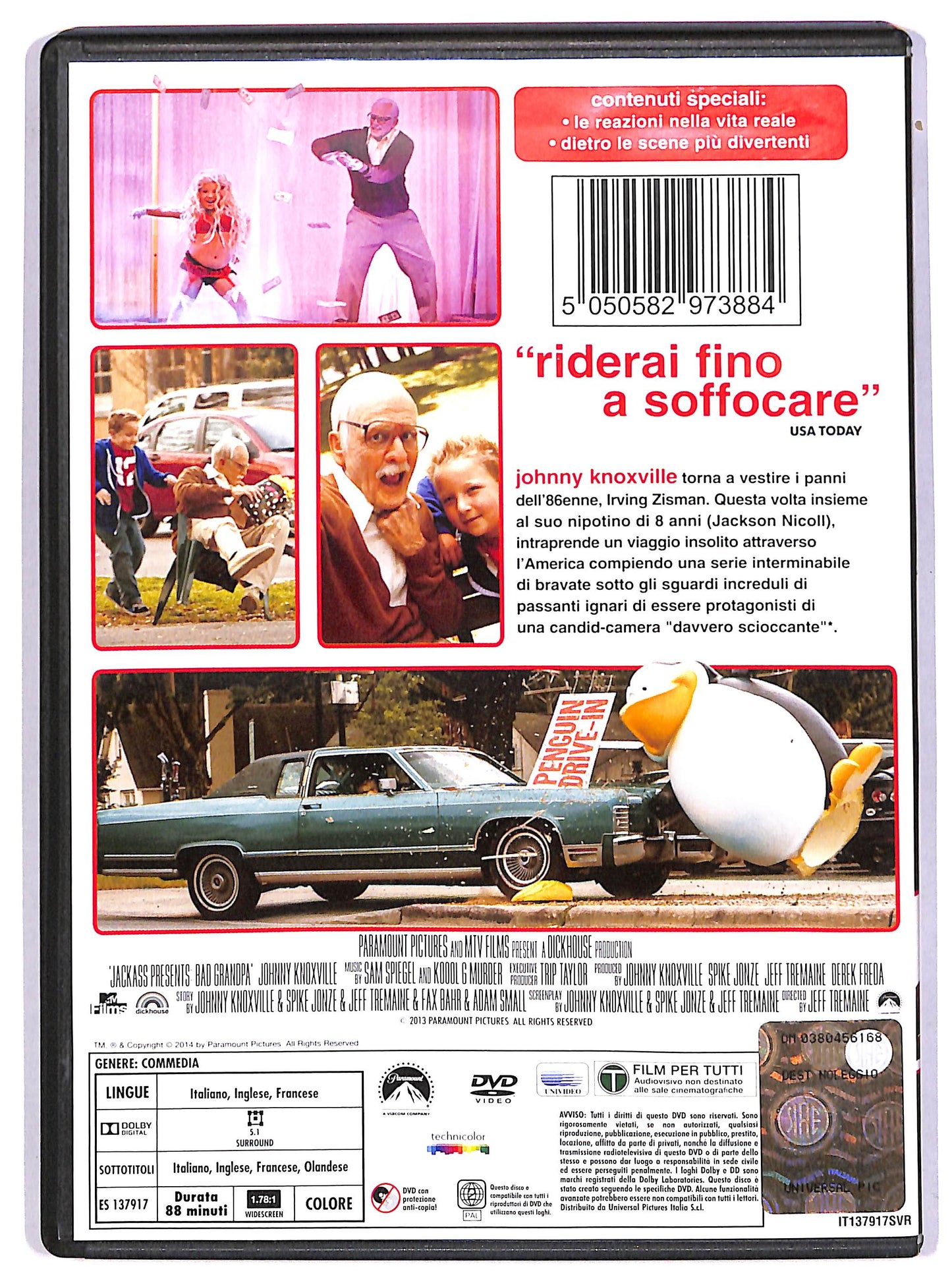 EBOND Jackass presents: Bad Grandpa Noleggio DVD DB682642