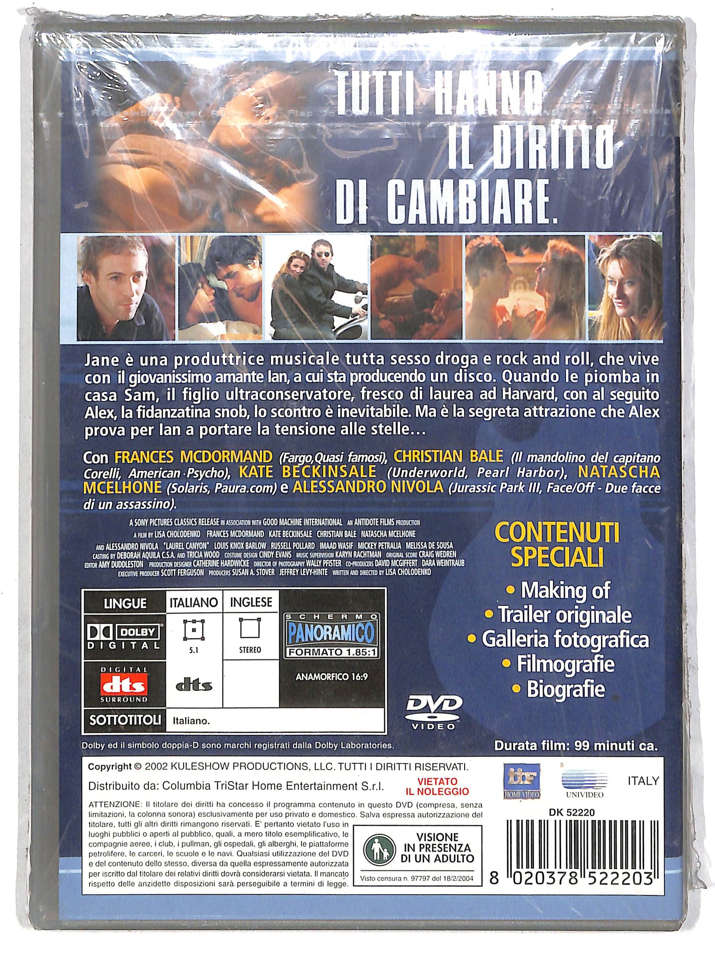 EBOND Laurel Canyon - Dritto in fondo al cuore DVD DB682644
