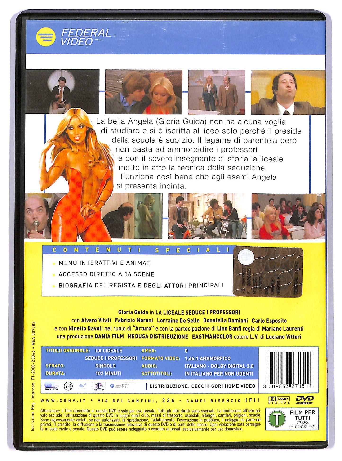 EBOND La liceale seduce i professori DVD DB682708
