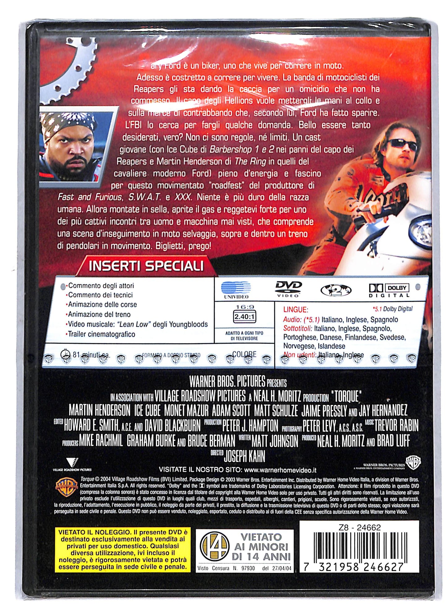 EBOND Torque - Circuiti di fuoco DVD DB682806