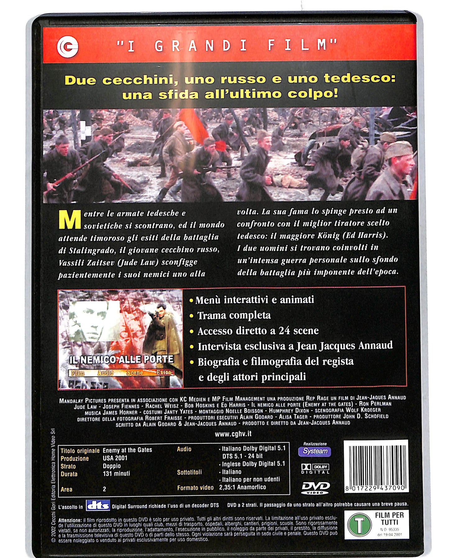 EBOND Il nemico alle porte DVD DB682828