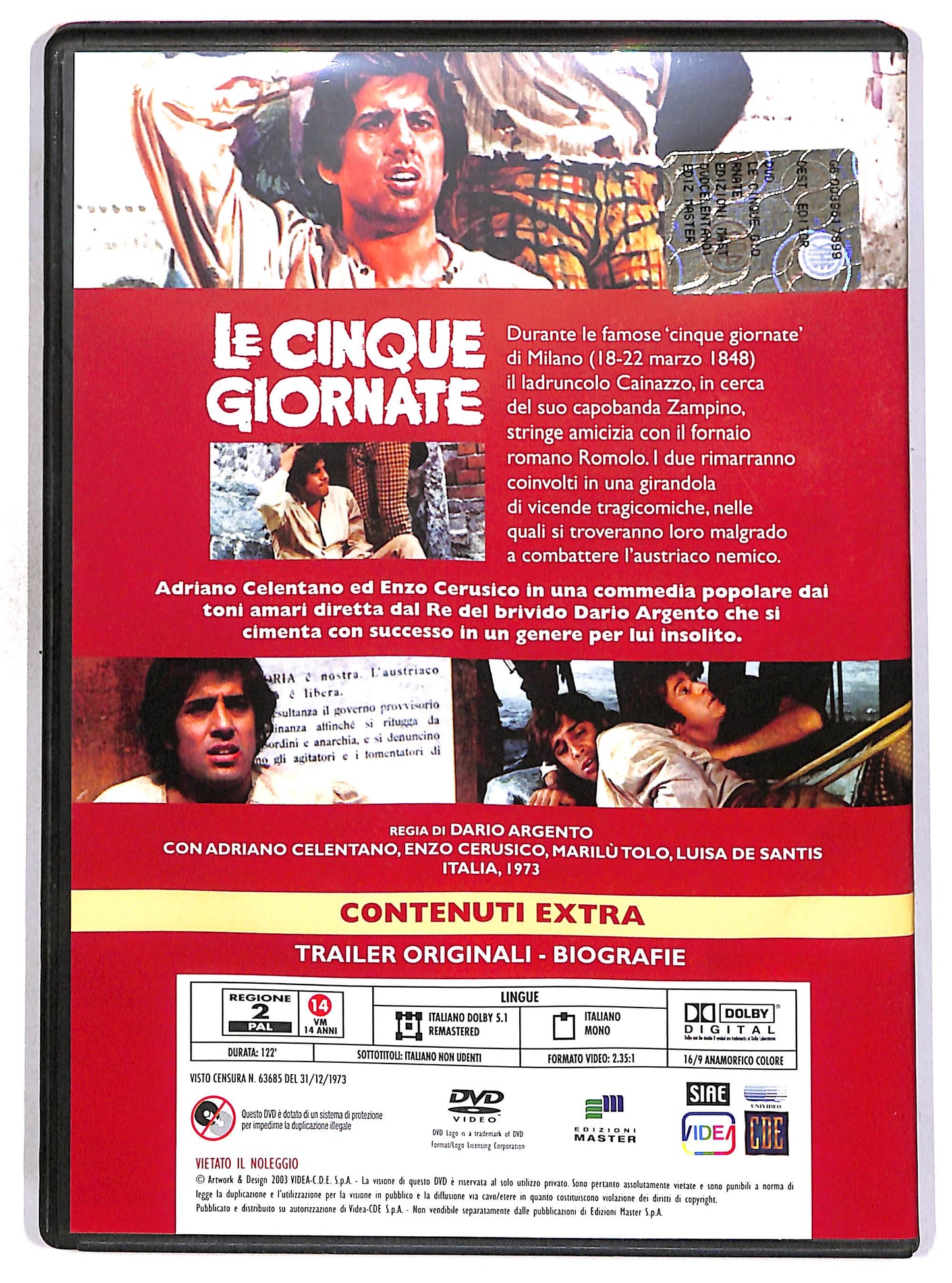 EBOND Le cinque giornate DVD DB682846