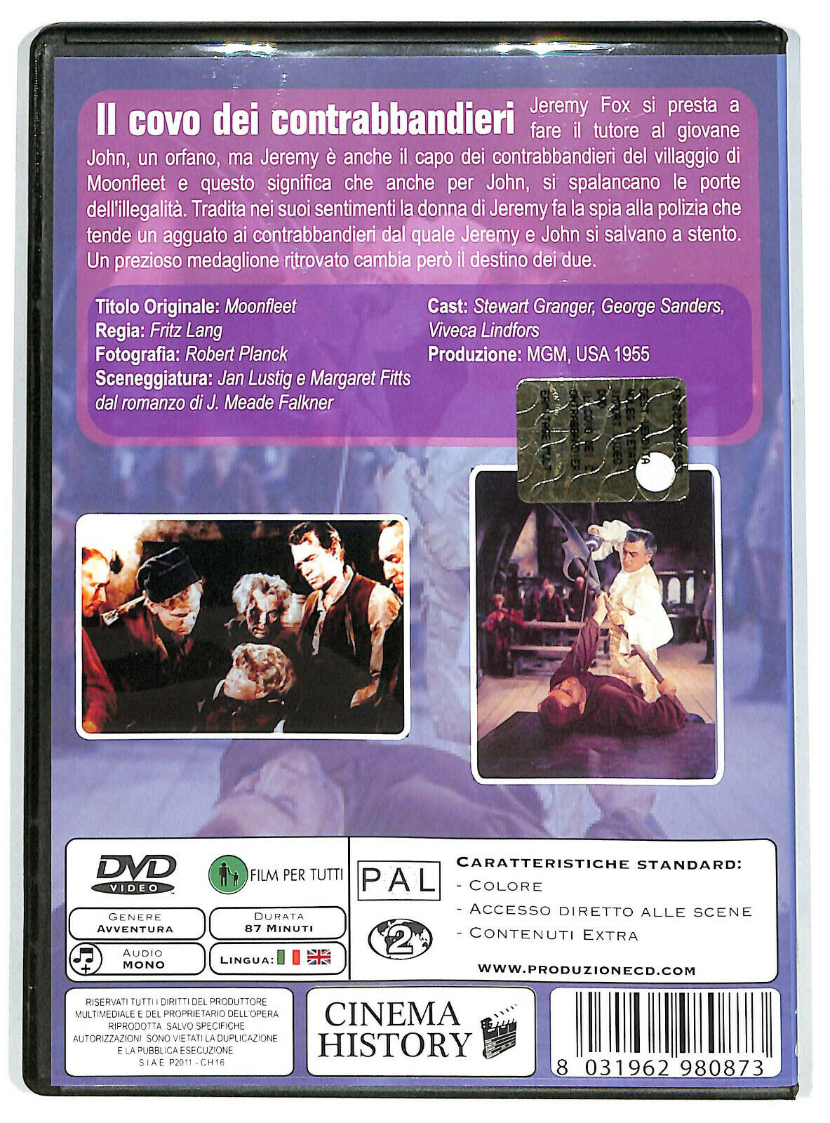 EBOND Il Covo Dei Contrabbandieri DVD DB682901