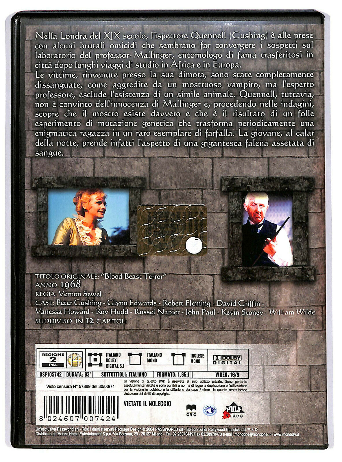 EBOND Mostro Di Sangue (film 1968) DVD DB682903