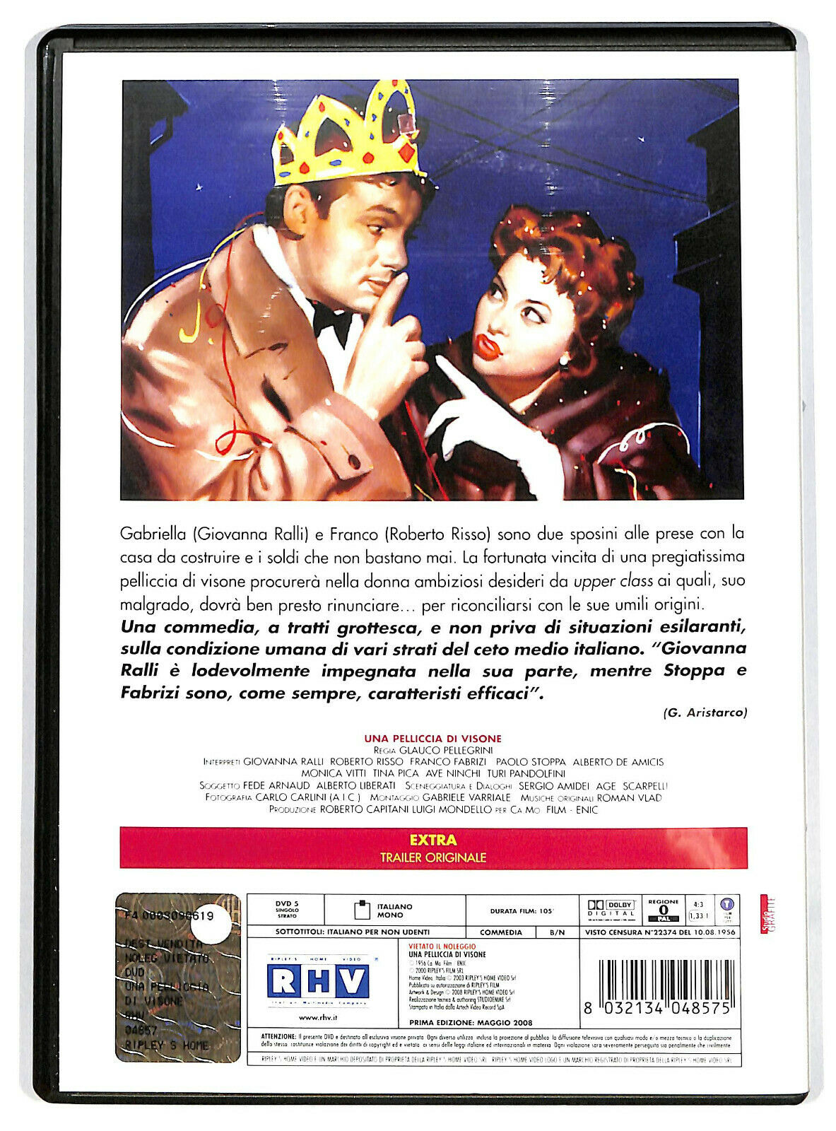 EBOND Una Pelliccia Di Visone DVD DB682924