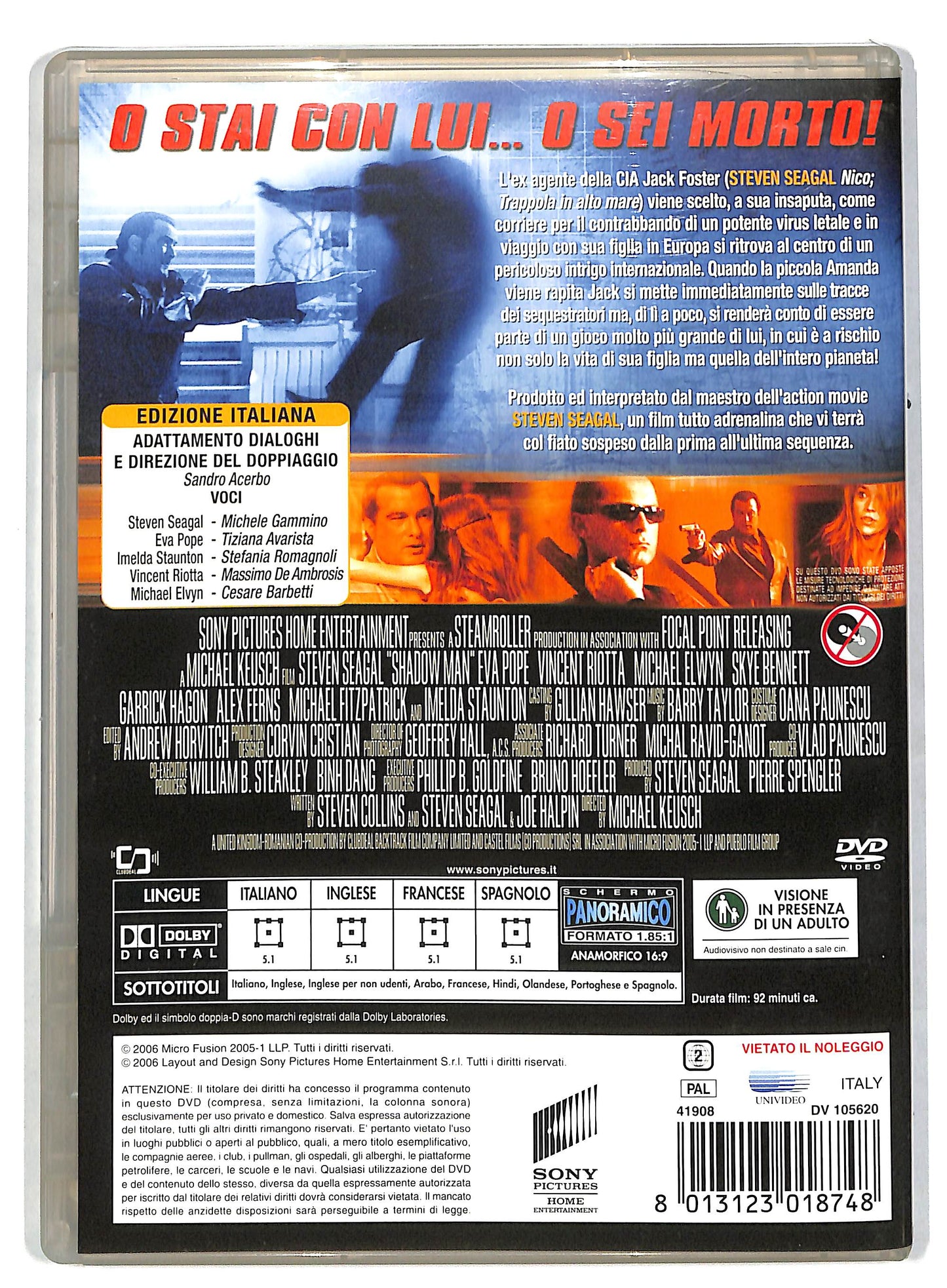 EBOND Shadow Man - Il triangolo del terrore DVD DB682954