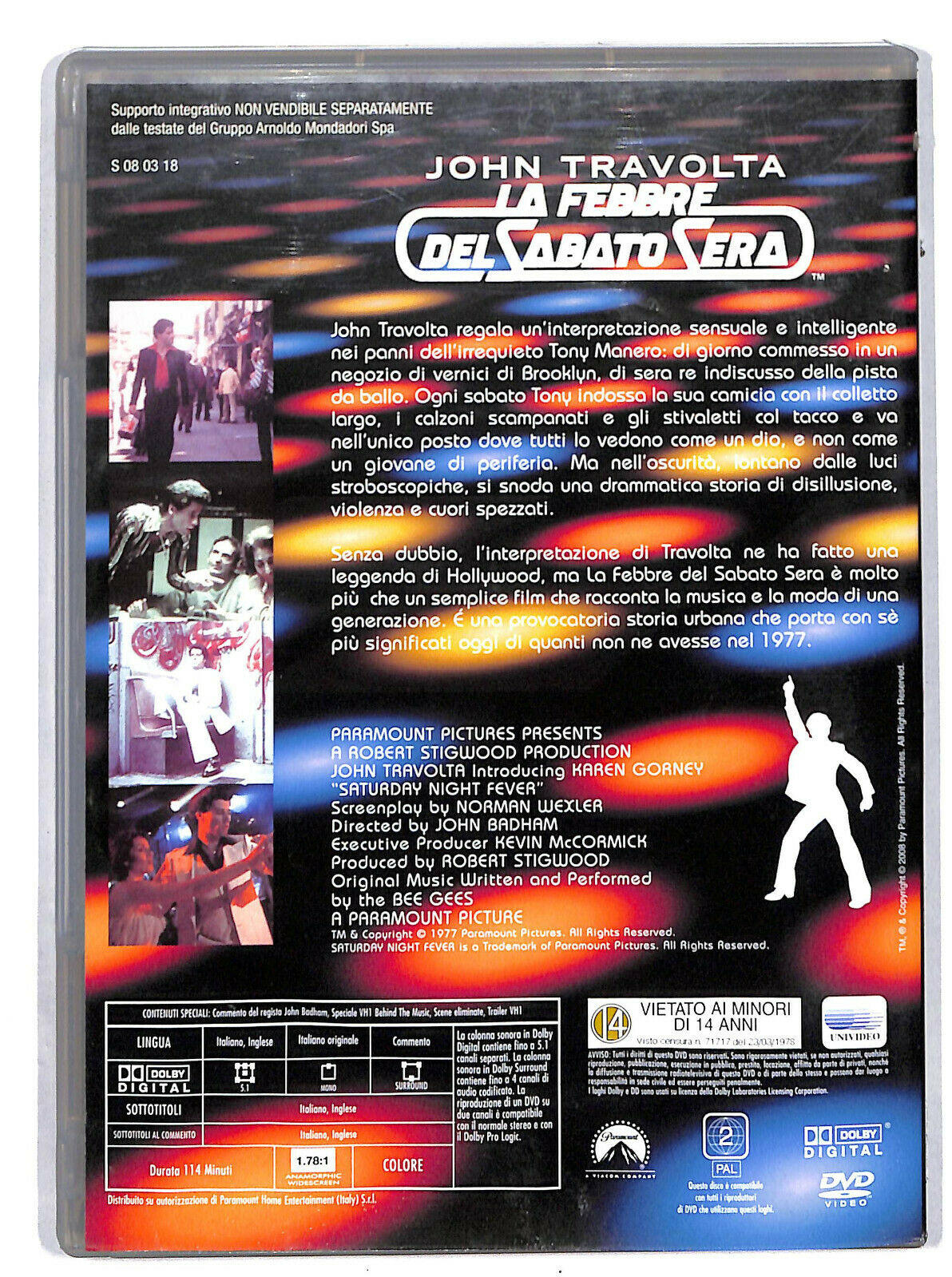 EBOND La Febbre Del Sabato Sera Editoriale DVD DB683128