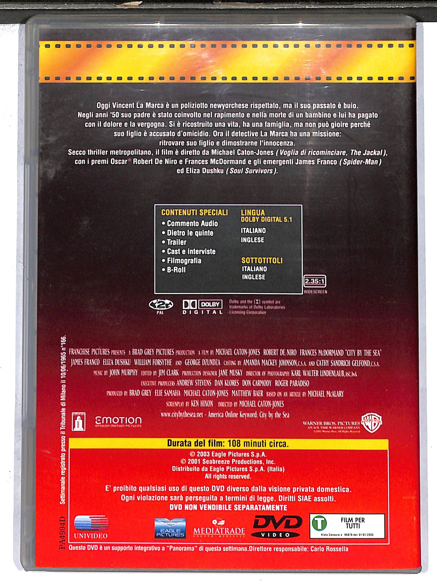 EBOND Colpevole d'omicidio DVD DB683137
