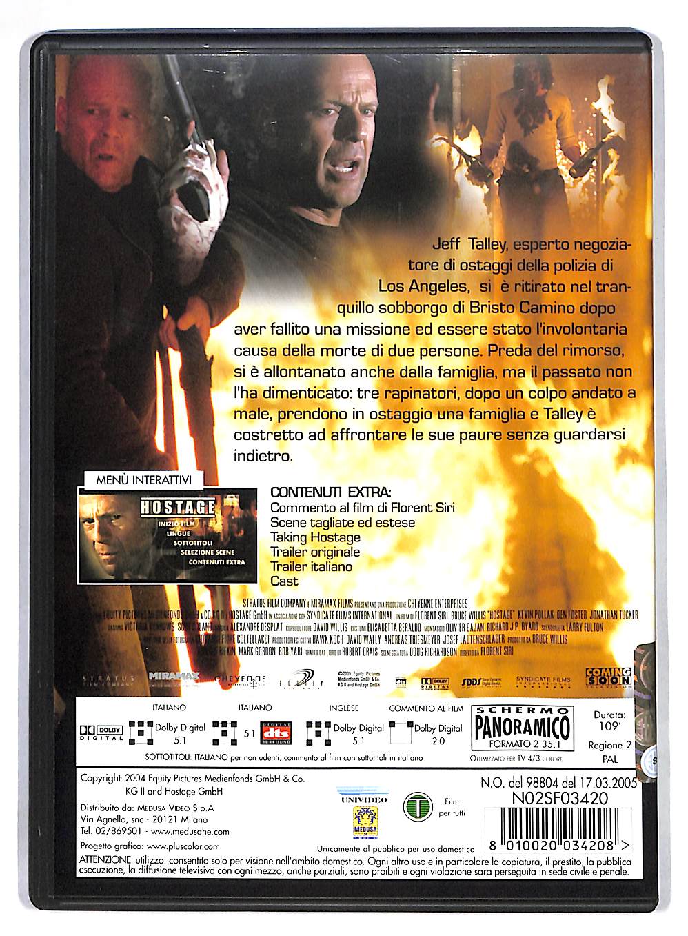 EBOND Hostage DVD DB683211