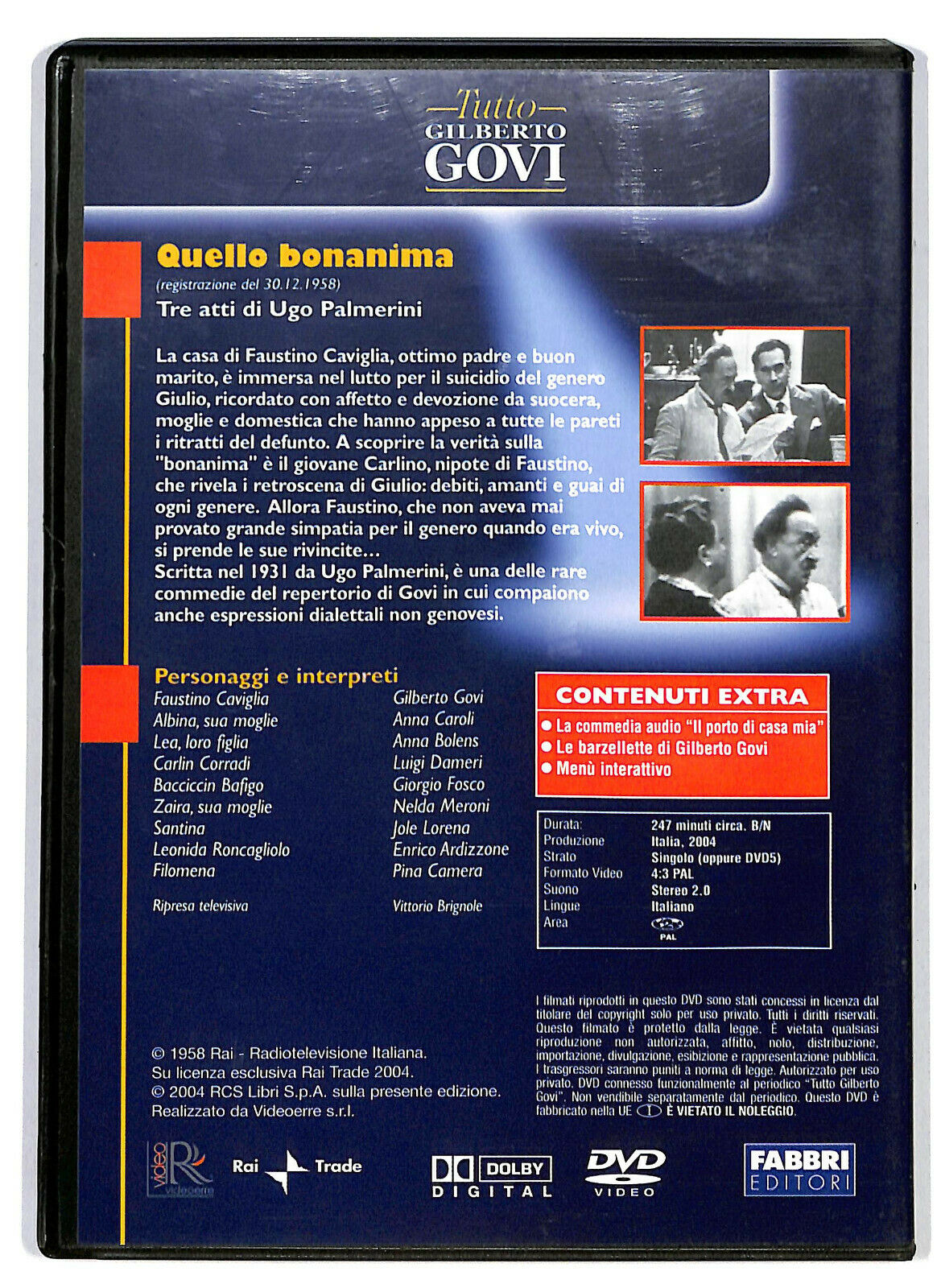 EBOND Quello Bonanima DVD DB683256