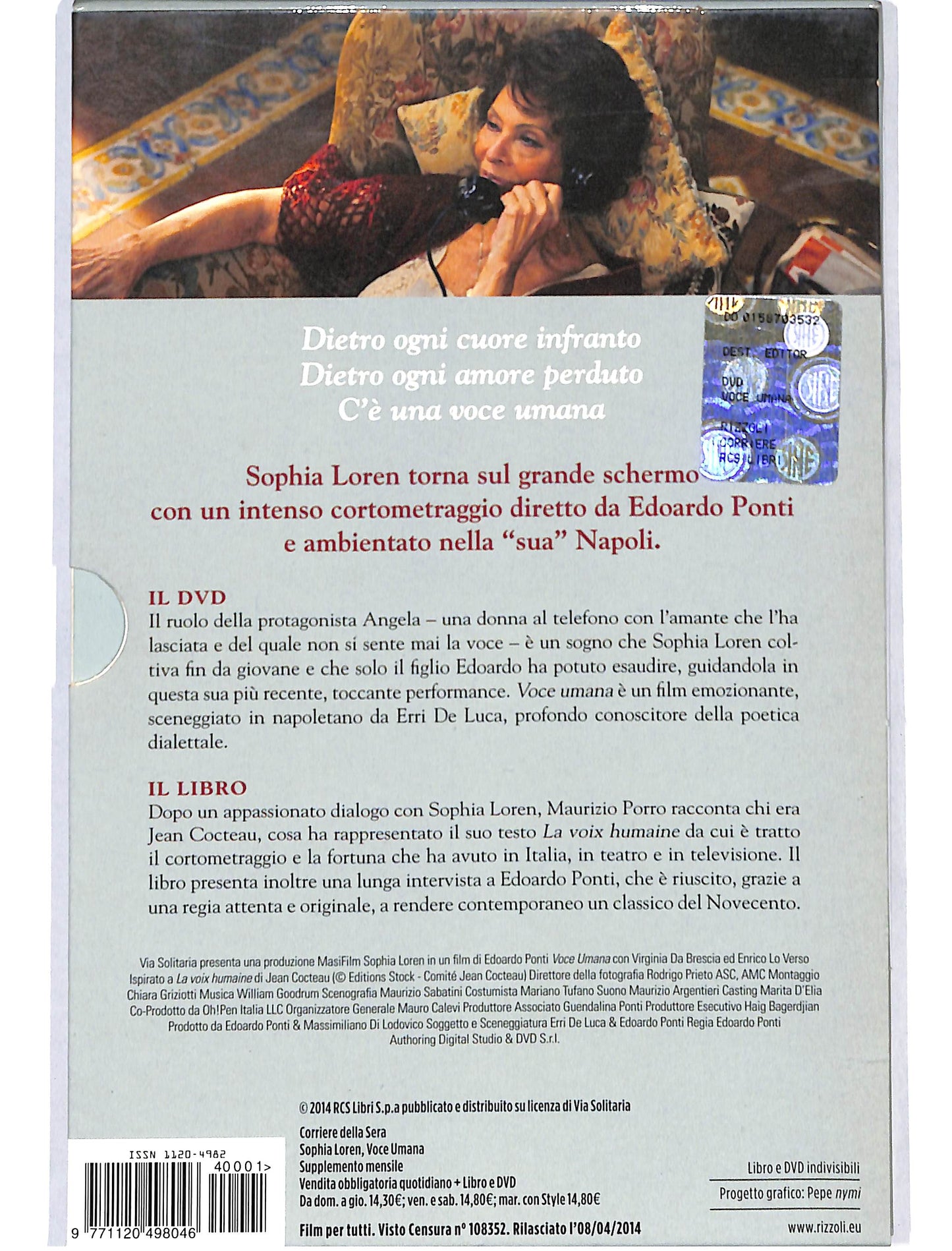 EBOND Sophia Loren voce Umana +DVD DB683333