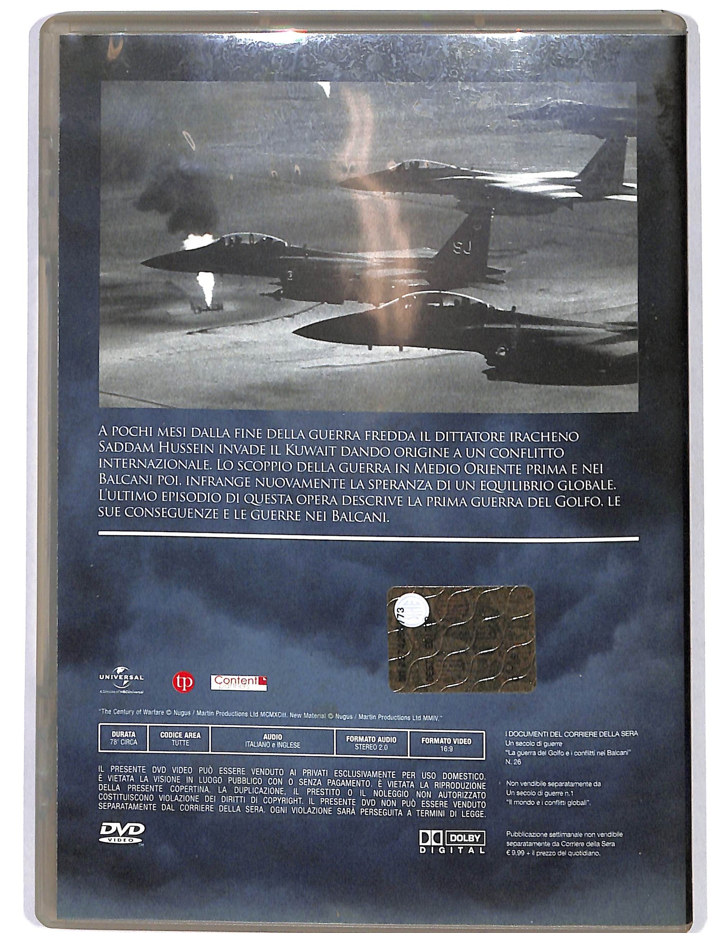 EBOND La guerra del golfo e i conflitti nei balc. vol.26 EDITORIALE DVD DB683347