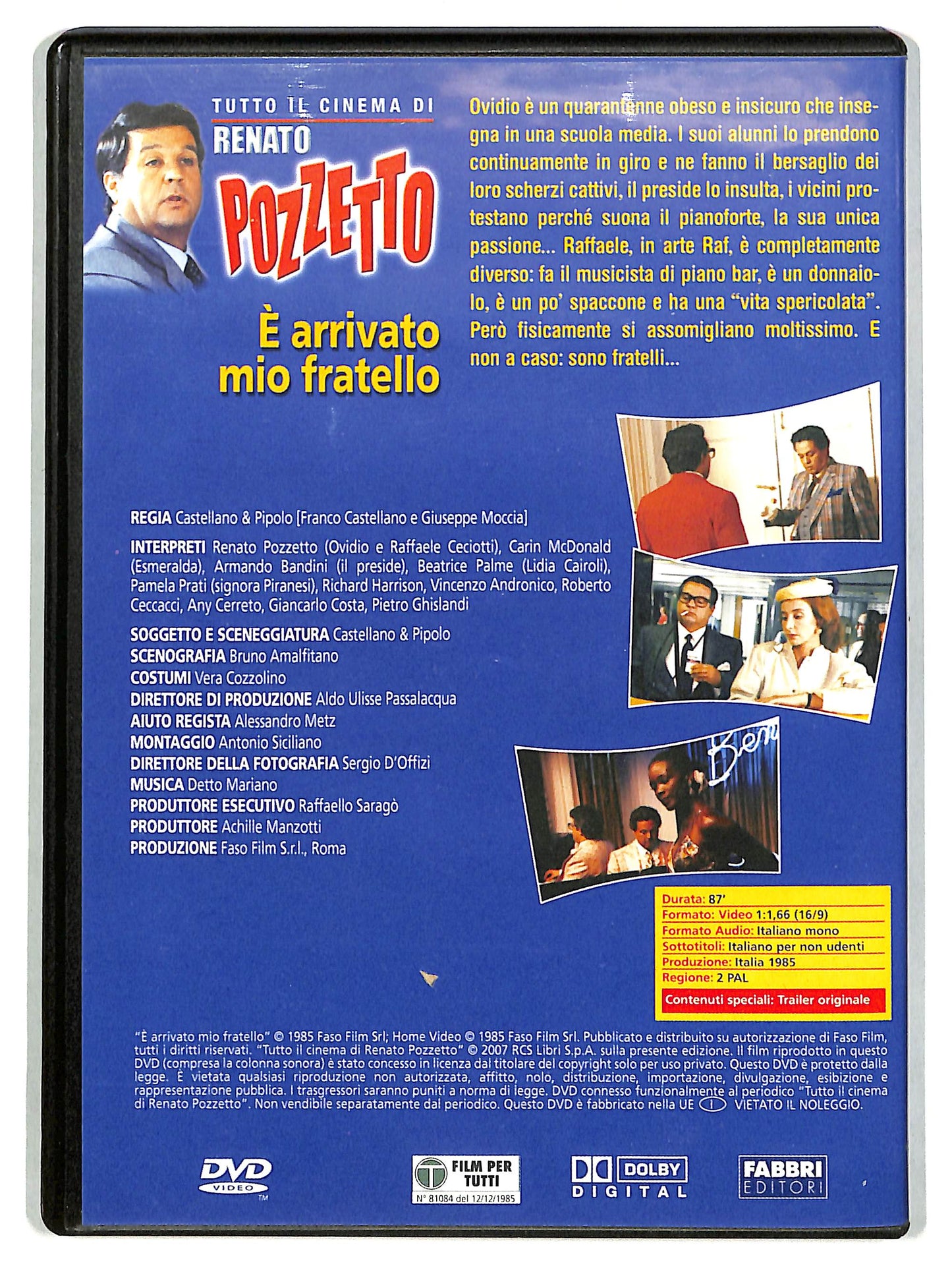 EBOND Renato Pozzetto-E arrivato mio fratello DVD DB683416