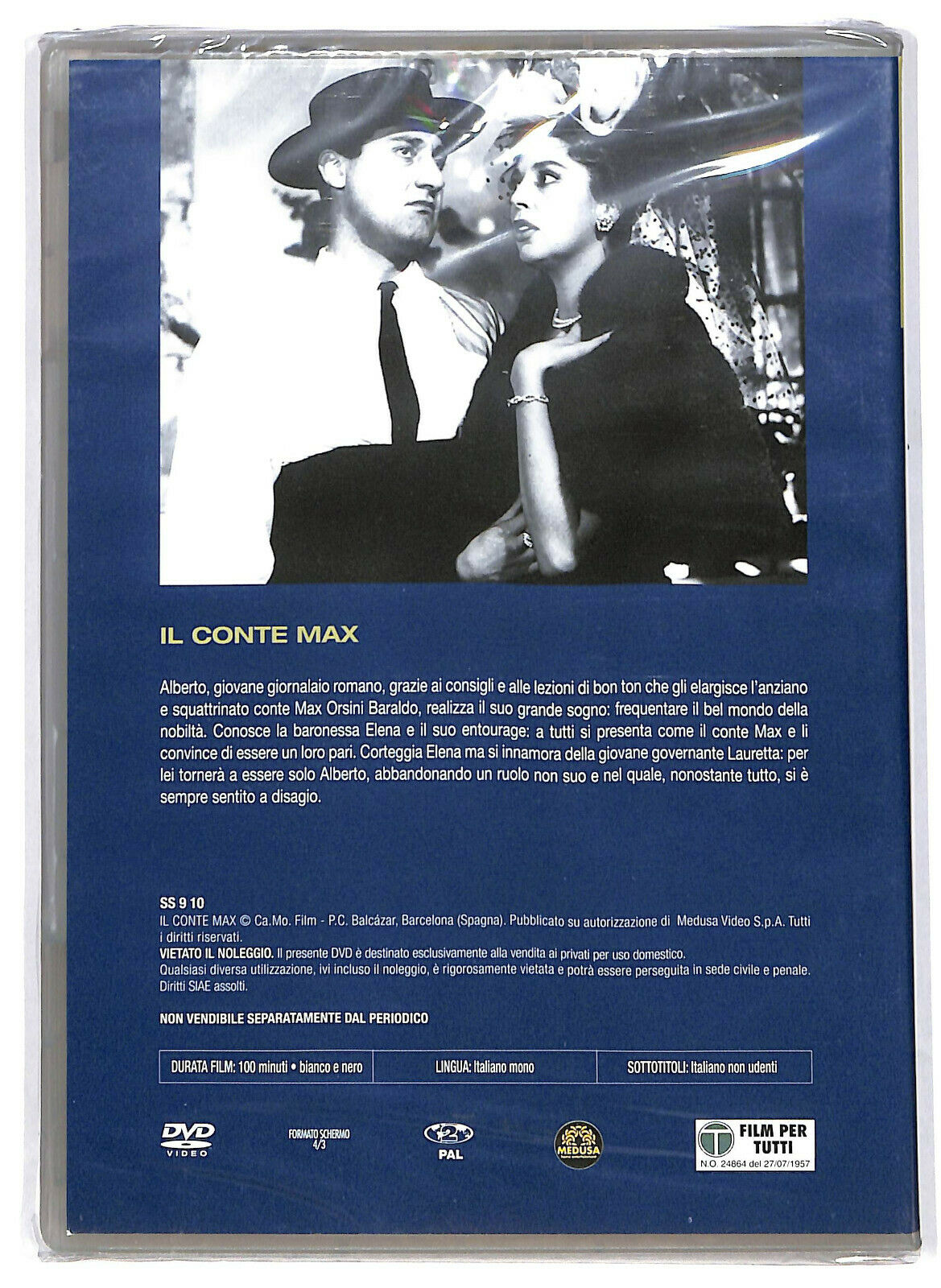 EBOND Il Conte Max Editoriale DVD DB683424