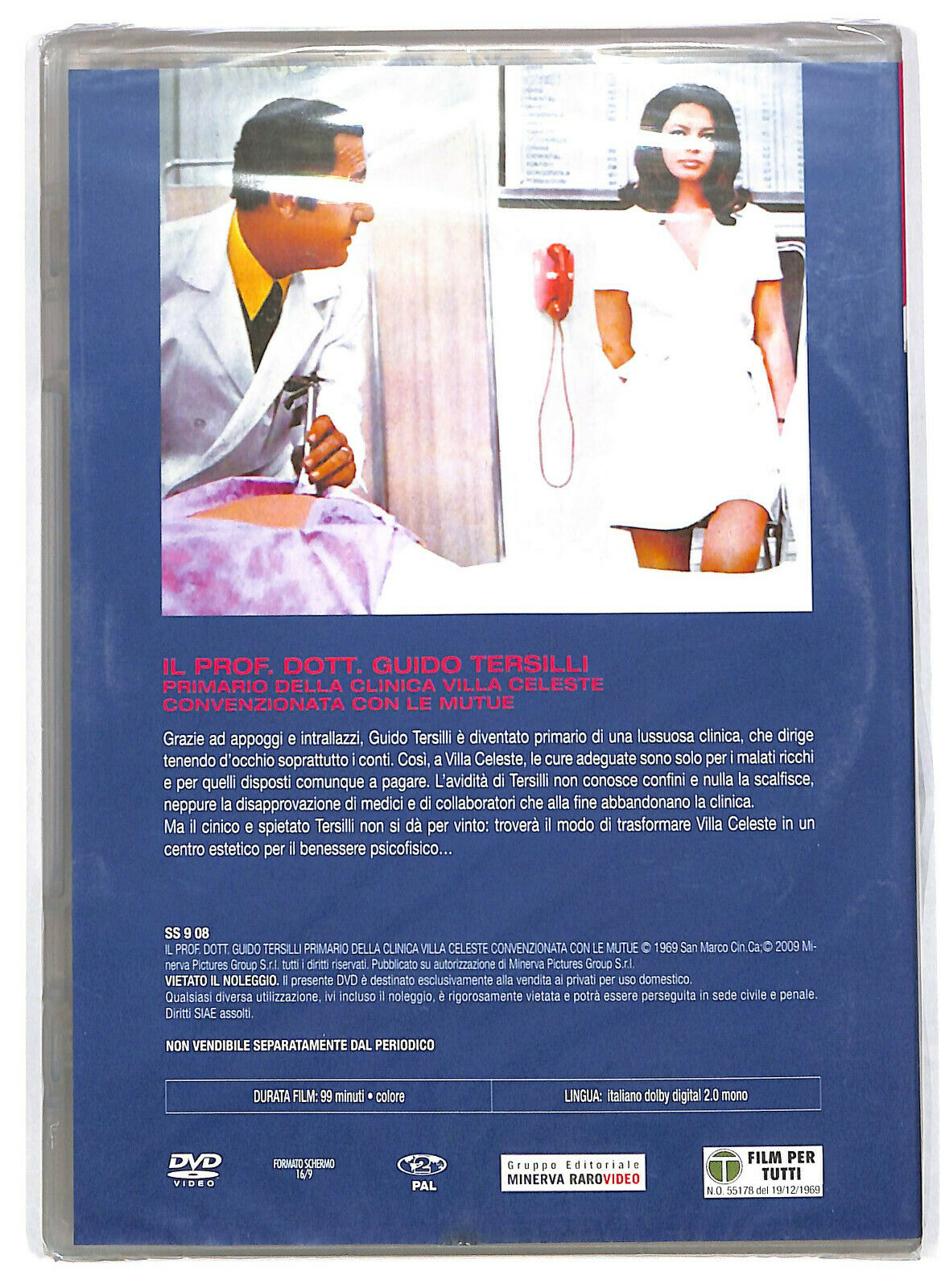 EBOND I Grandi Film Di Albeto Sordi - Il Prof. Dott. Guido Tersilli DVD DB683445