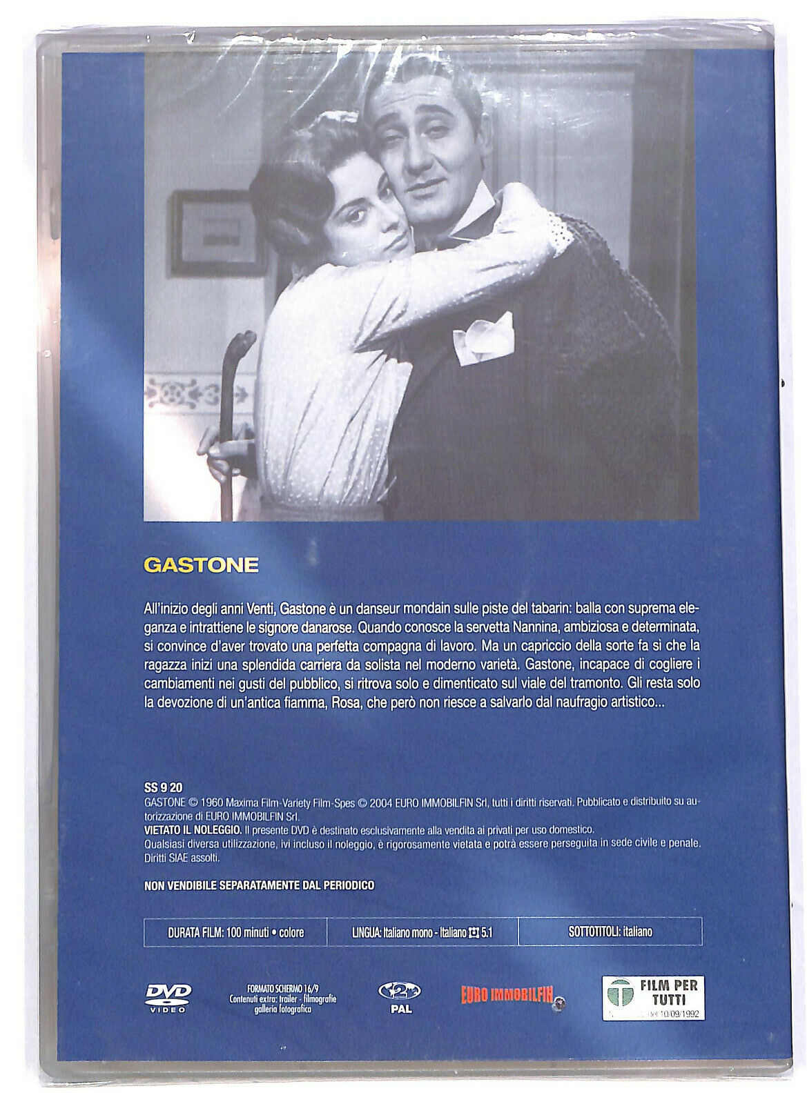 EBOND I Grandi Film Di Alberto Sordi - Gastone Editoriale DVD DB683455