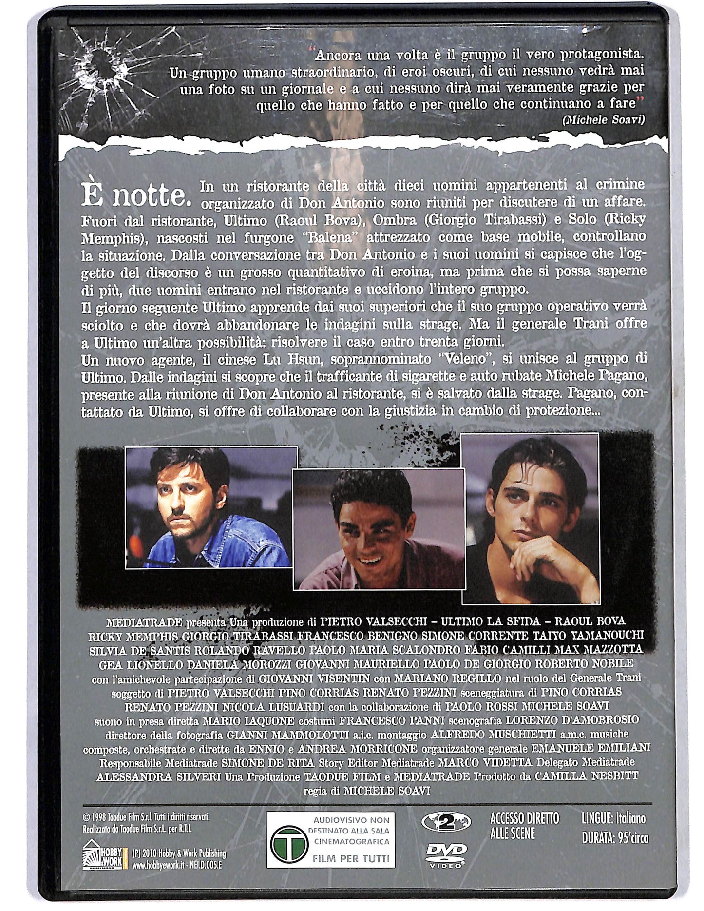EBOND Ultimo La sfida Prima parte n°5 EDITORIALE DVD DB683456