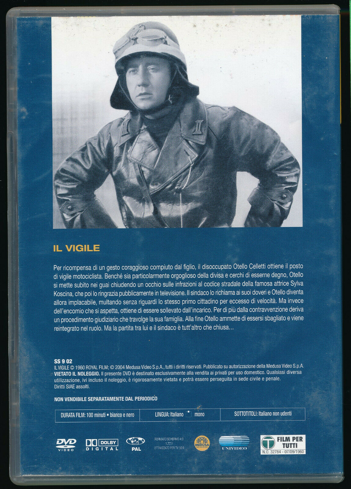 EBOND Il Vigile Editoriale DVD DB683458