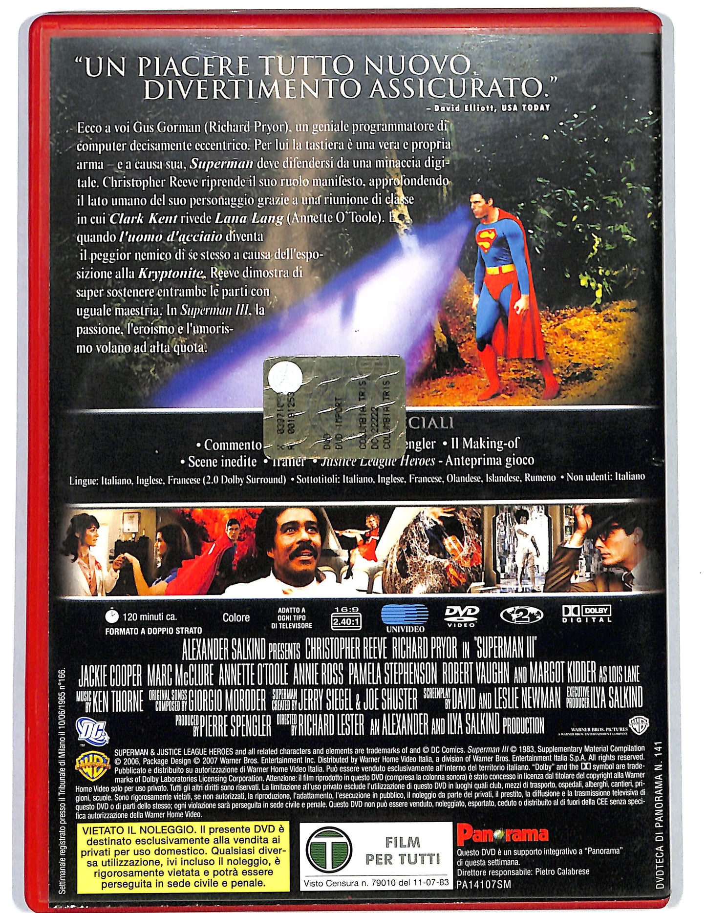 EBOND Superman III EDITORIALE DVD DB683461