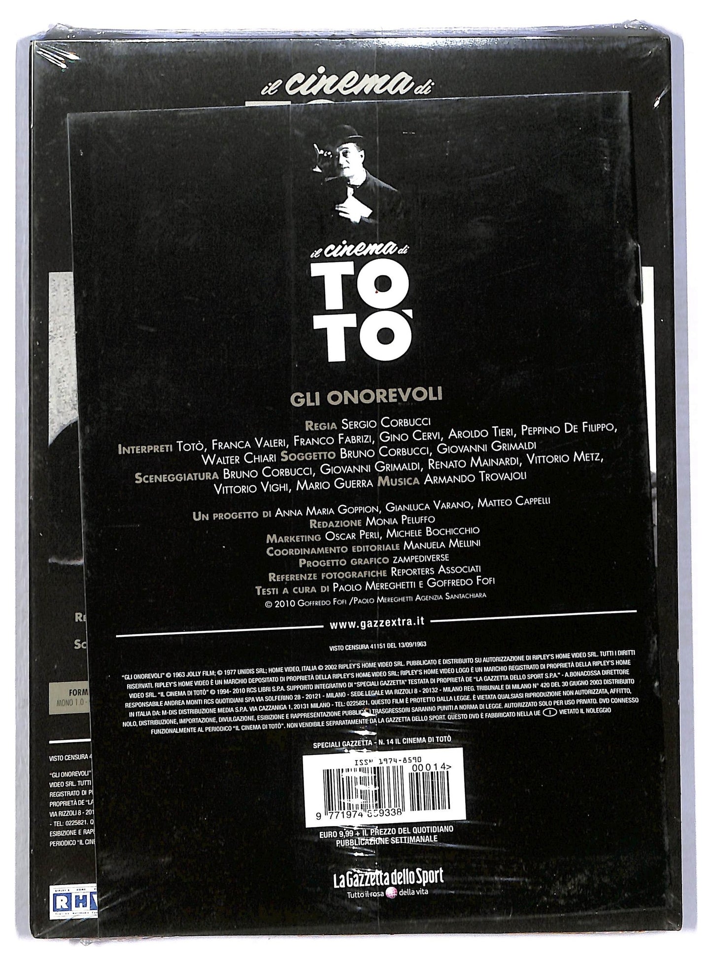 EBOND Gli Onorevoli EDITORIALE DVD DB683656